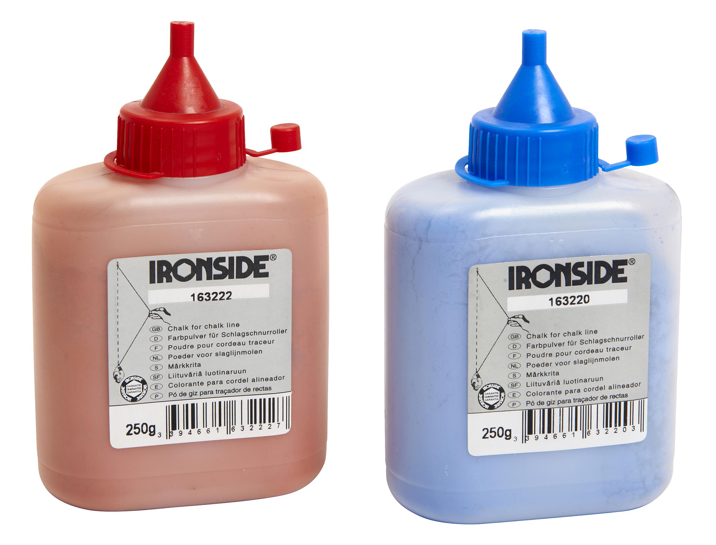 Ironside 163222 Märkkrita 250 g Röd