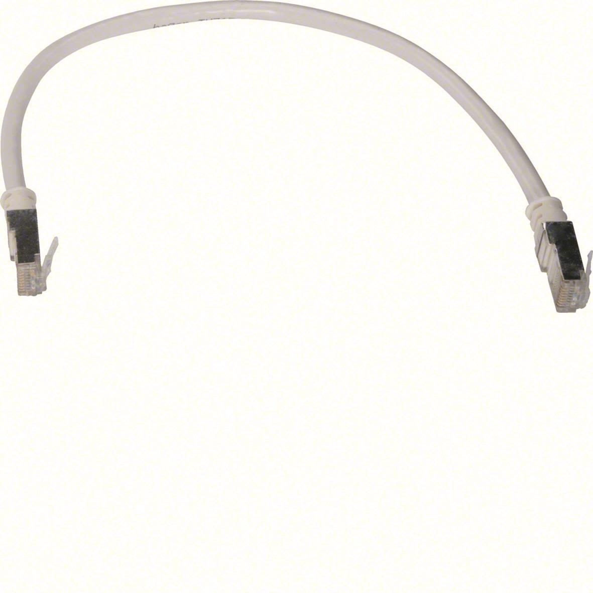 Hager TN714 Patchkabel skjermet, RJ45, S/FTP 1 m