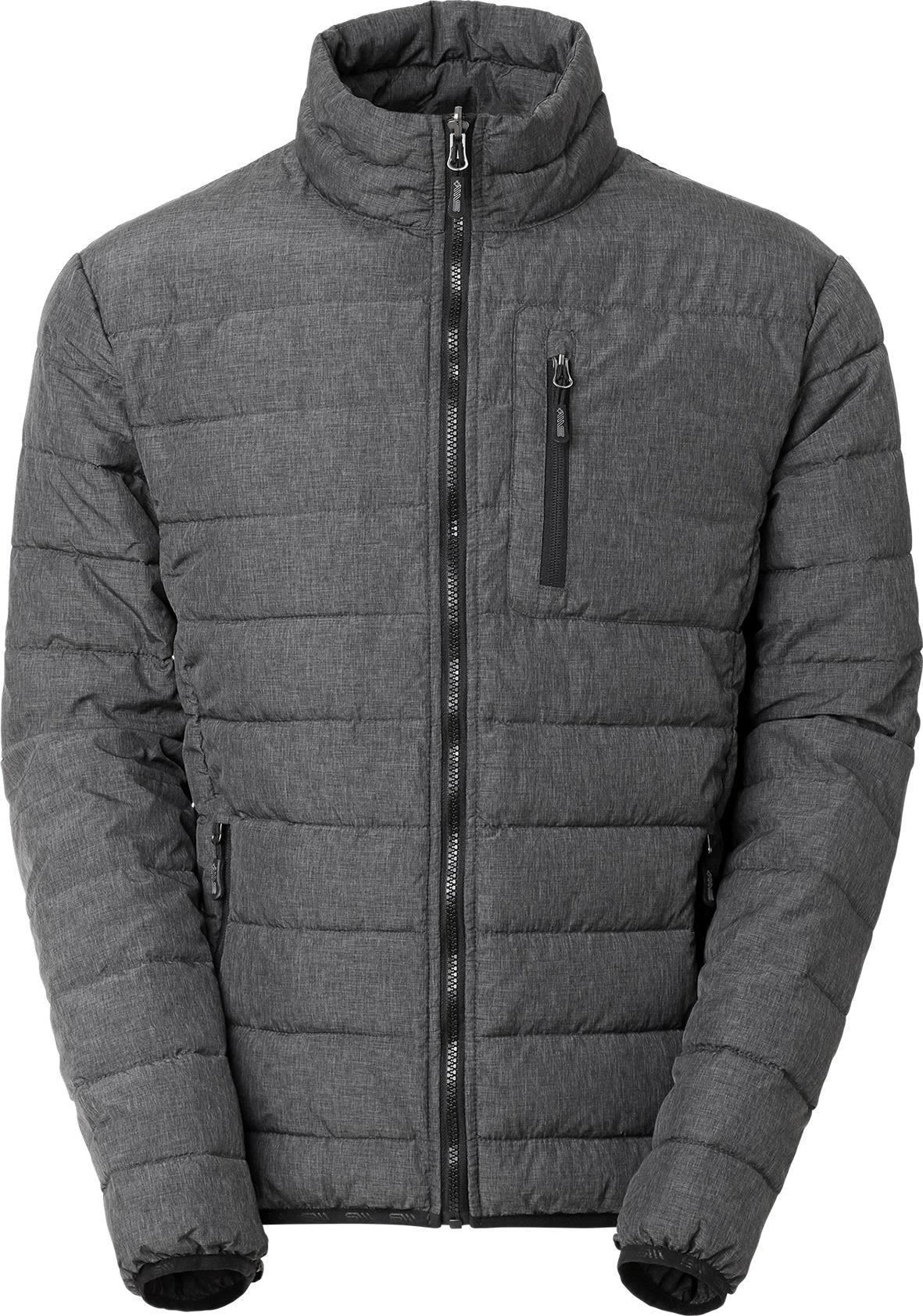 South West Jkt Ames padded Jacka gråmelerad M