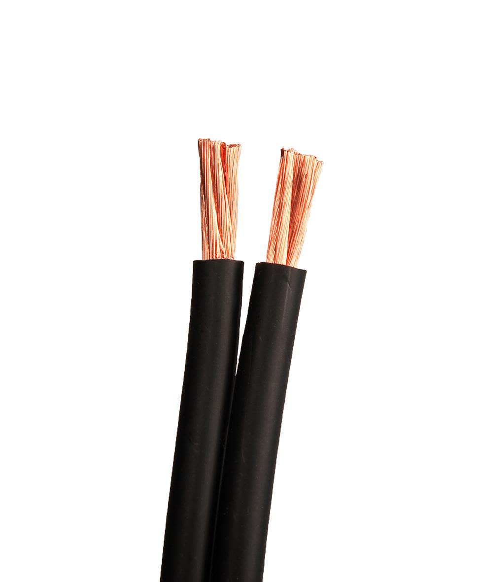 SUPRA 2000000501 Högtalarkabel 0,127 mm, syrefria kopparkardeler 2x4.0, svart, 400 m