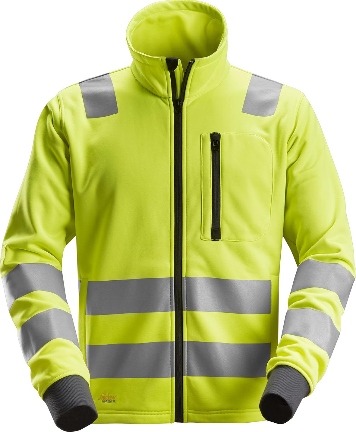 Snickers Workwear 8036 AllroundWork Fleecejacka varsel, gul Varsel, Gul