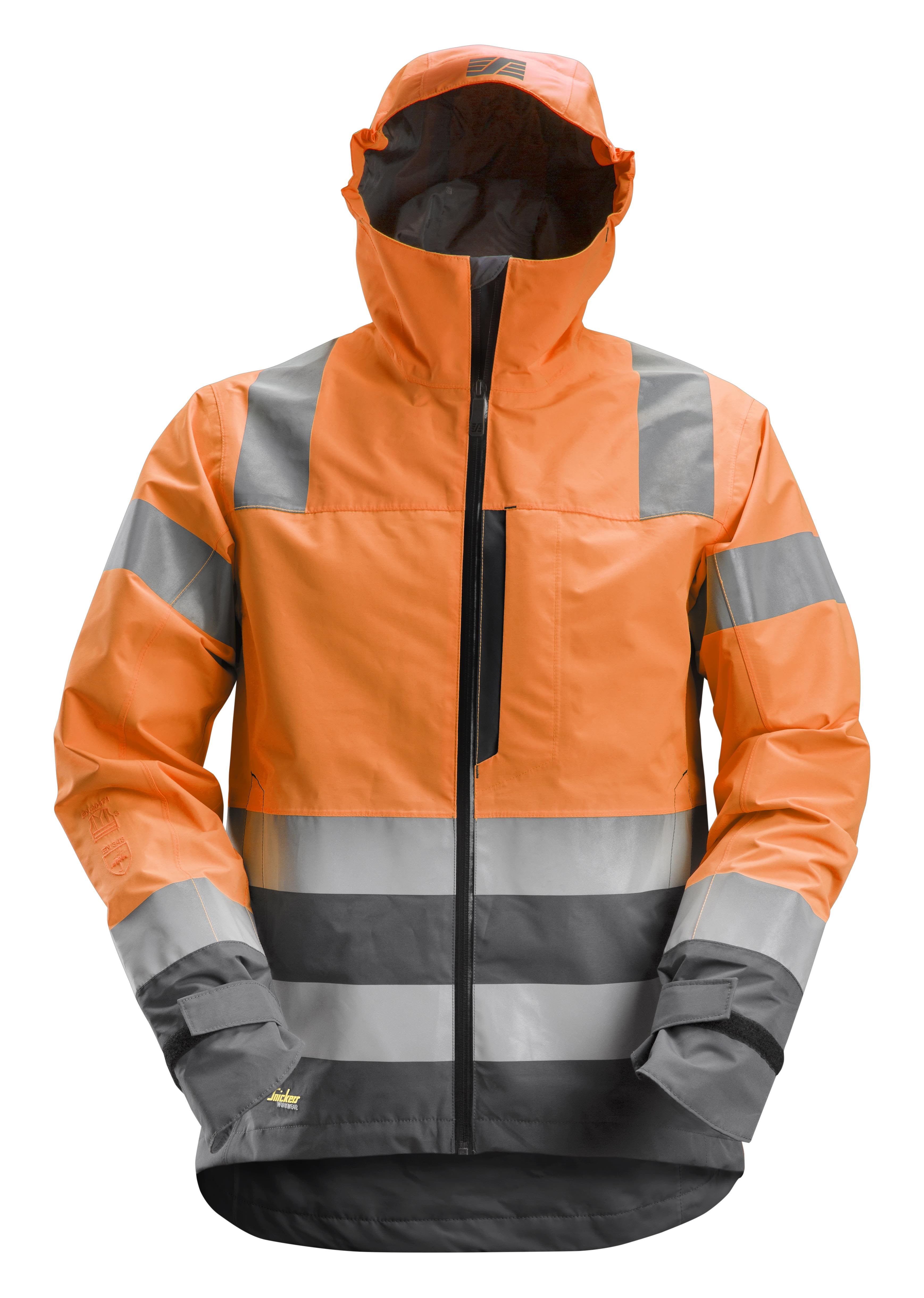 Snickers Workwear 1330 AllroundWork Skalljakke varsel, oransje Varsel, Oransje