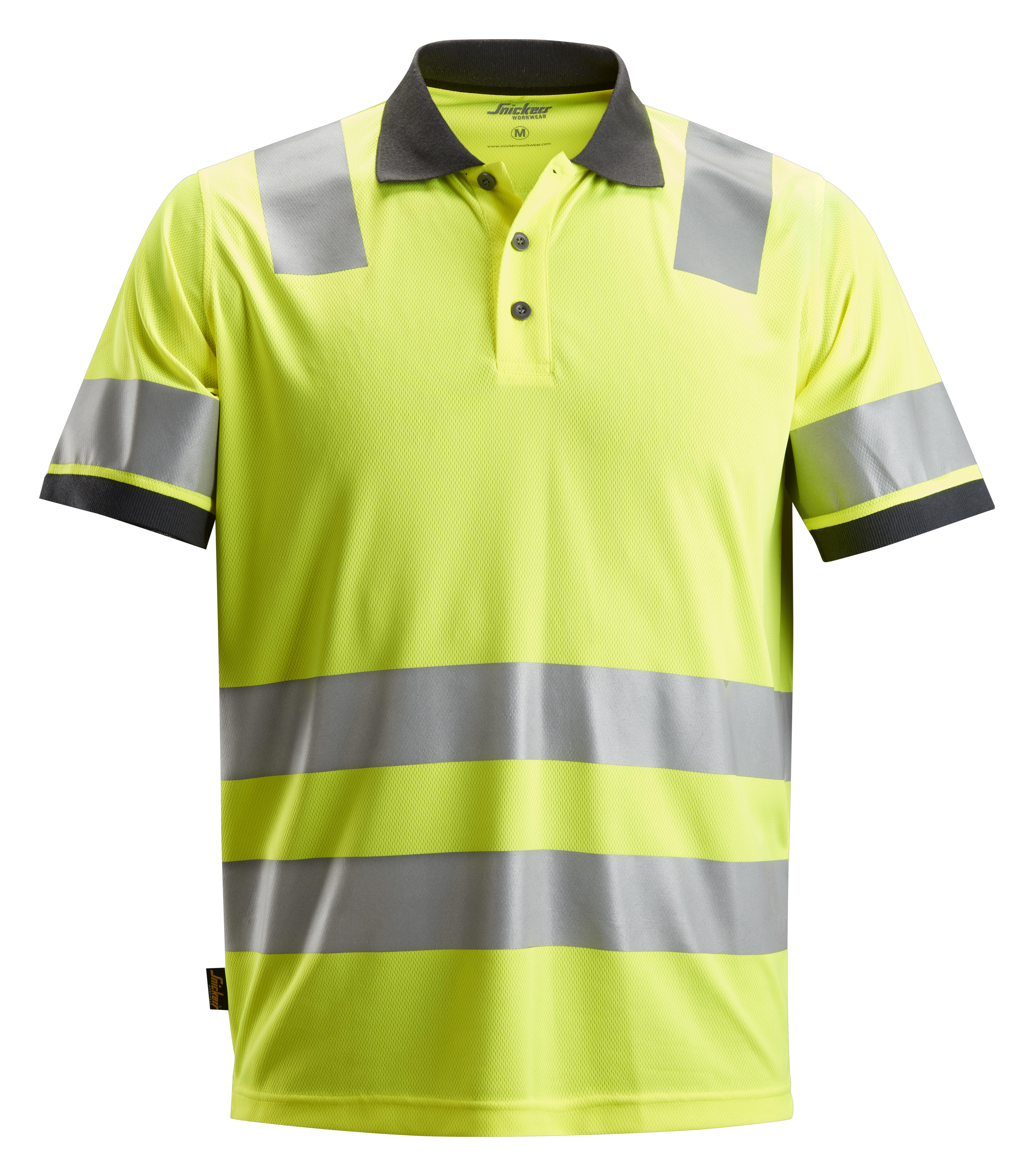 Snickers Workwear 2730 AllroundWork Pikétröja varsel, gul Varsel, Gul