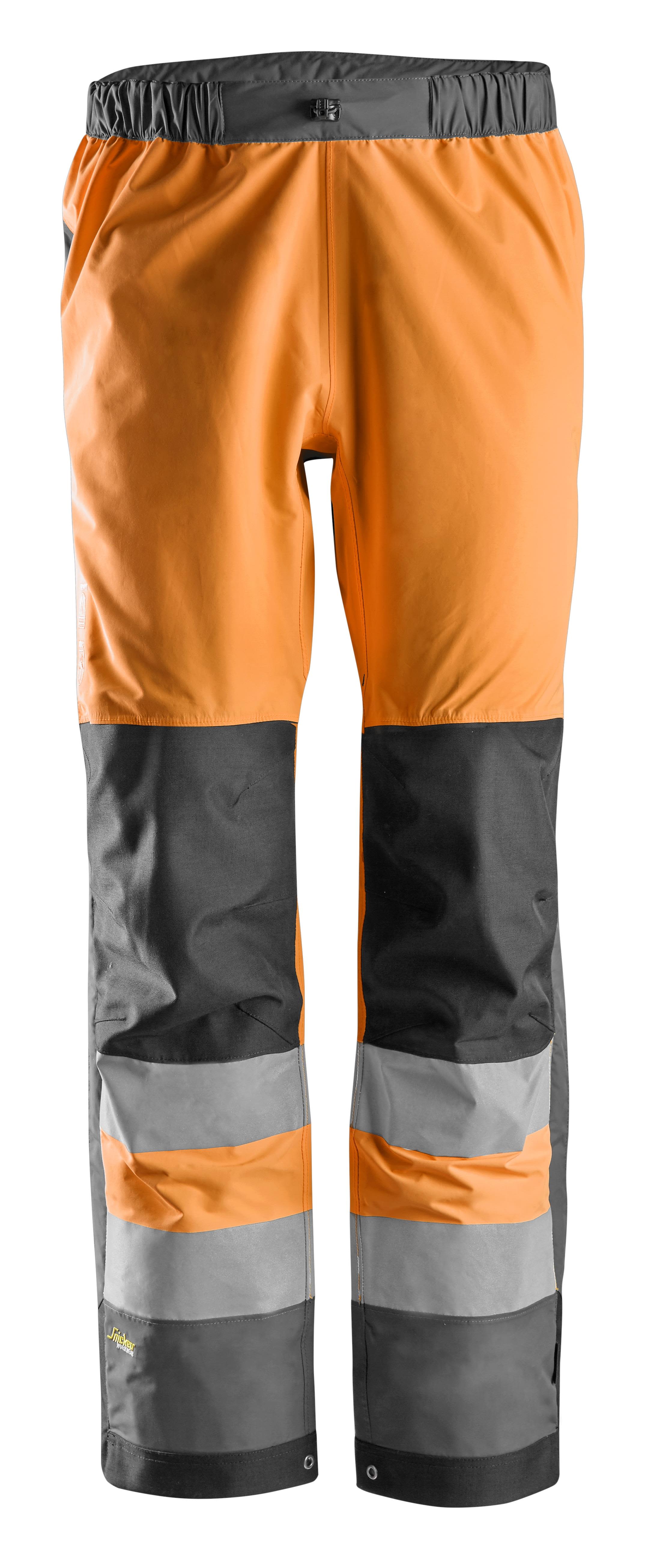 Snickers Workwear 6530 AllroundWork Skallbukse varsel, oransje Varsel, Oransje