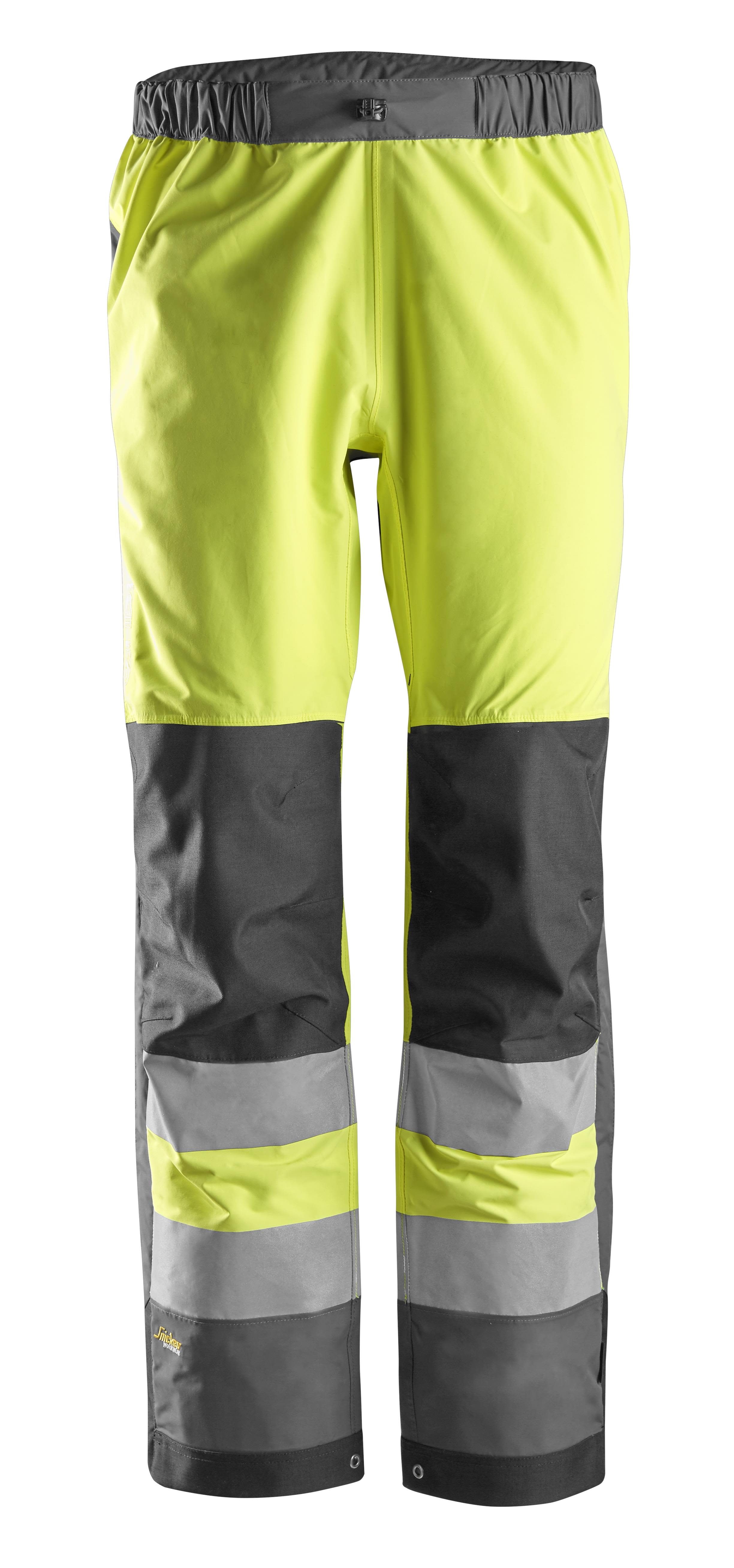 Snickers Workwear 6530 AllroundWork Skallbukse varsel, gul Varsel, Gul