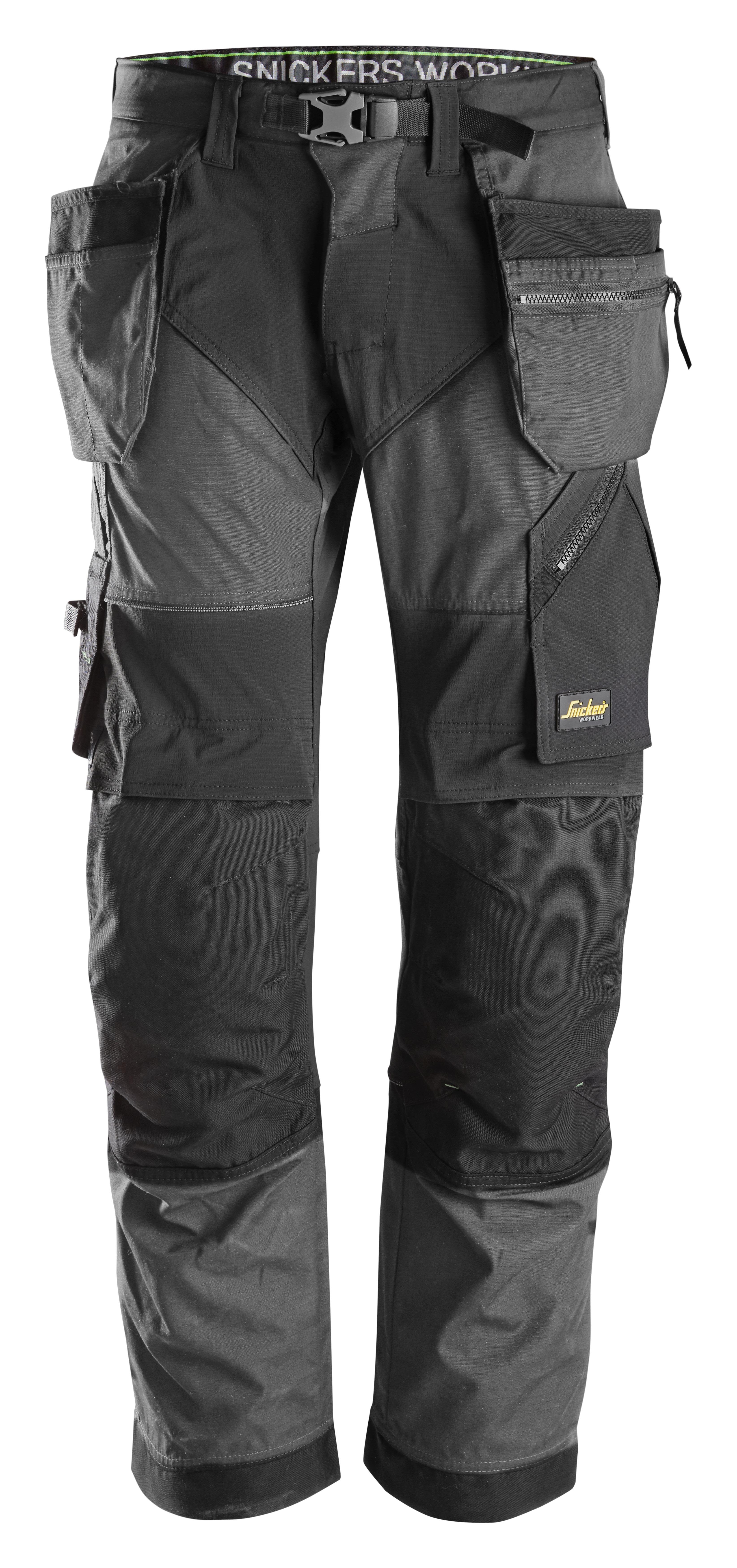 Snickers Workwear 6902 FlexiWork Arbeidsbukse grå Grå