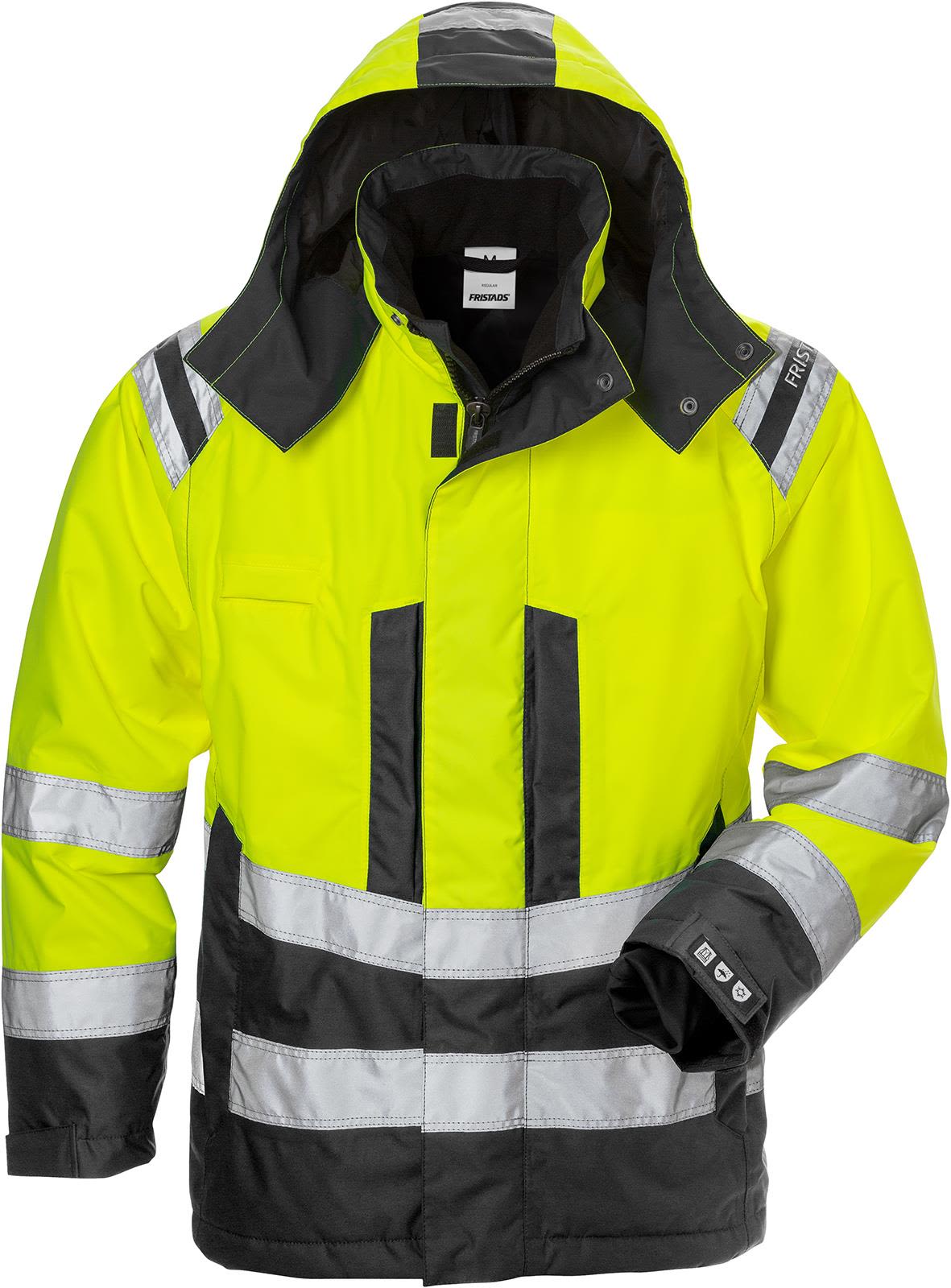 Fristads 4037 GTT Vinterjacka varselgul/svart Varselgul/Svart