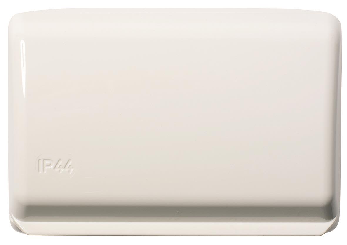 Elko EKO06763 Vägguttag 2-vägs, IP44 Vit