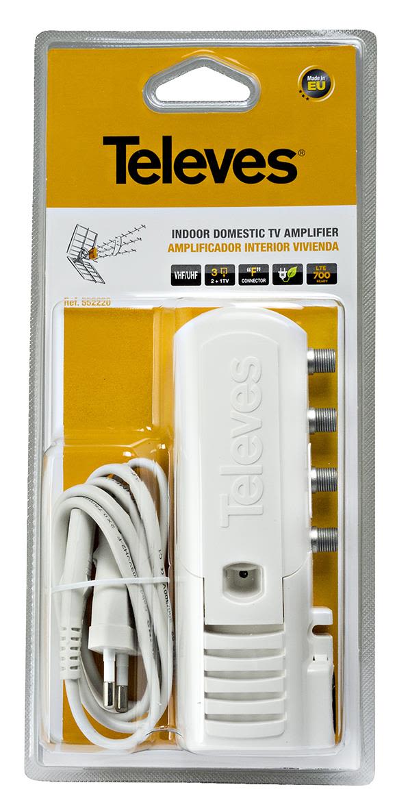 Televes 552220 Inomhusförstärkare 20 dB