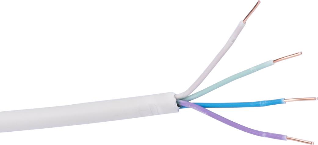 Gelia 4048004051 Kabel ELQXBE, 100 m, vit