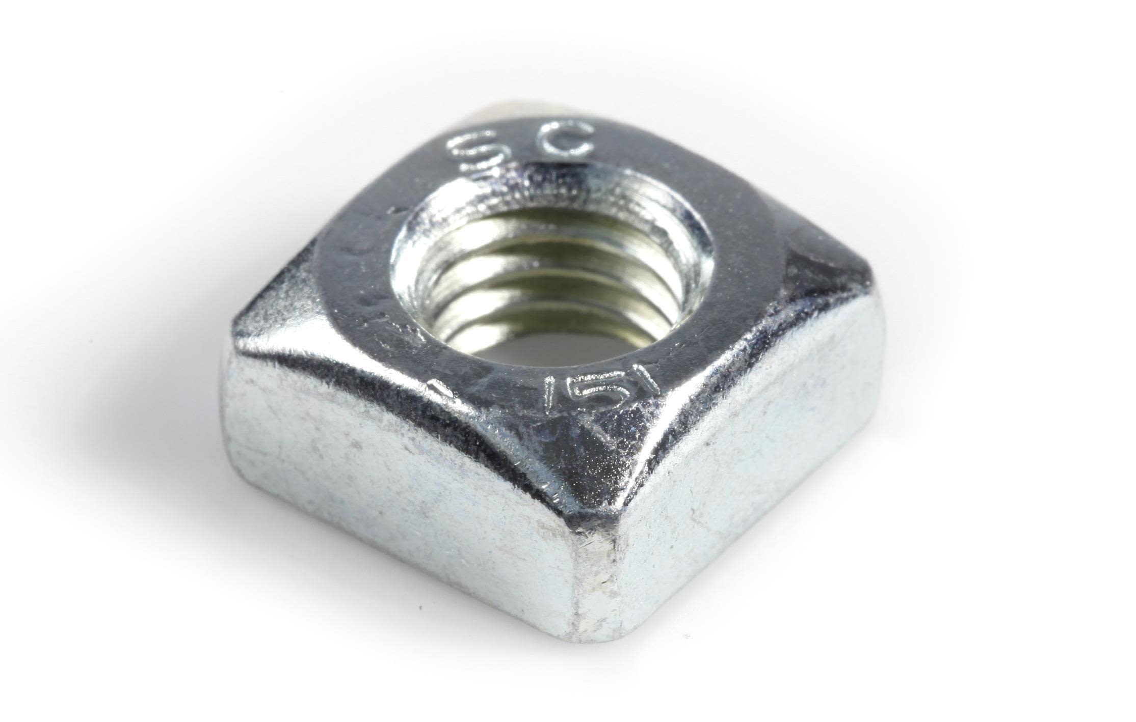 Arvid Nilsson 11708000 Fyrkantsmutter M8 DIN 557, M4M-5 FZB, 100-pack