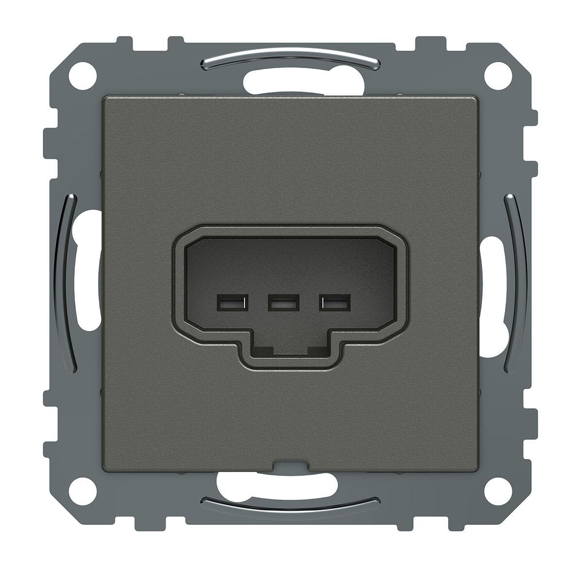 Schneider Electric Exxact WDE005011 Lamputtag DCL, 1-vägs, 2-pol, jordat, för dosa