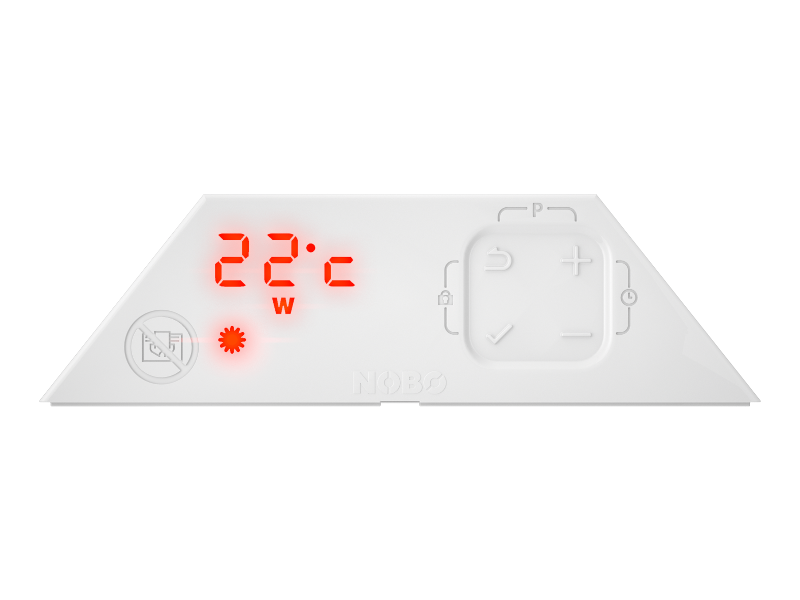 Nobö NCU 2Te Termostatmodul med veckour, ECO