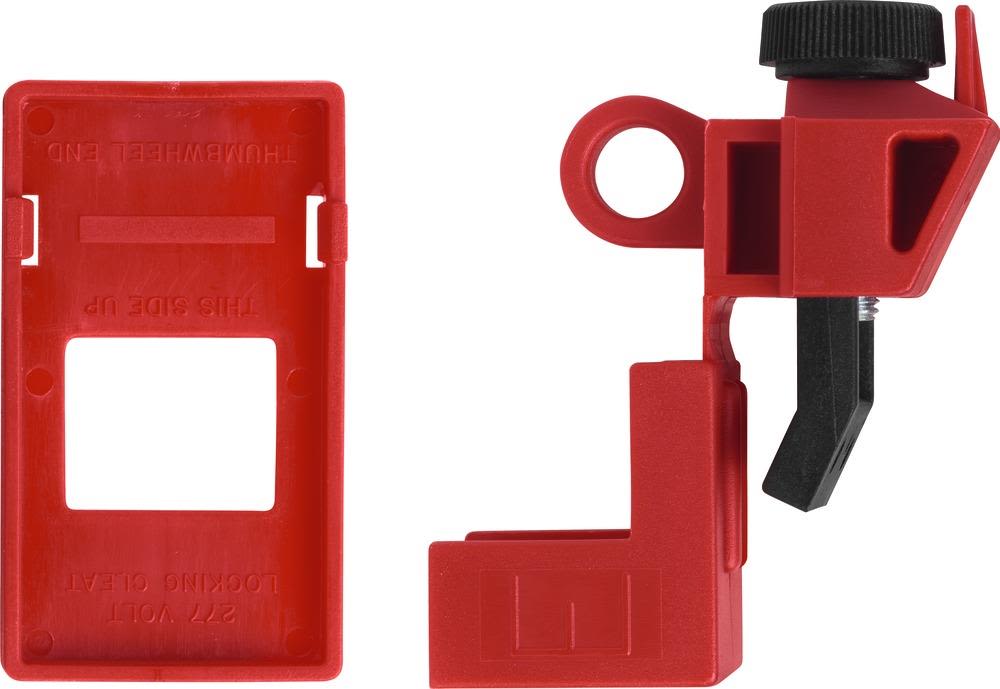 ABUS E201 Låseanordning 70 x 26 x 7 mm, rød