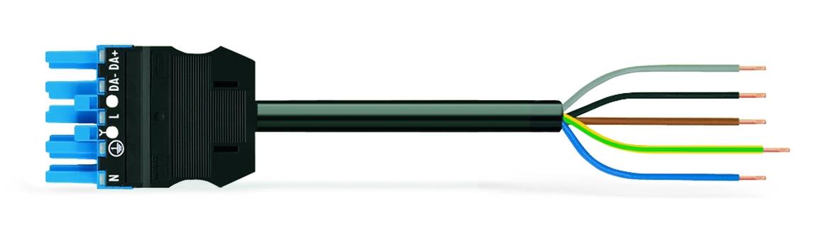 Wago 771-9985/116-501 Kablage dali, 5G1.5, HF HO/FRI1M 5 m