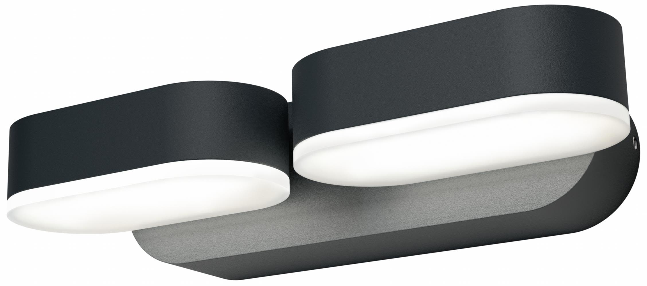 LEDVANCE Endura Mini Spot Vegglampe dobbel, 13 W Grå