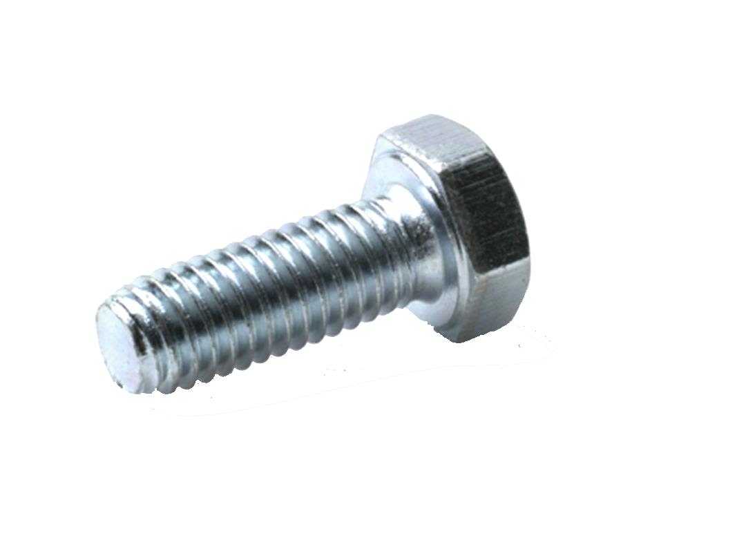 FIXX 560150 Sekskantskrue M12, FZB, ISO 4017 Lengde 25 mm, 100-pakning