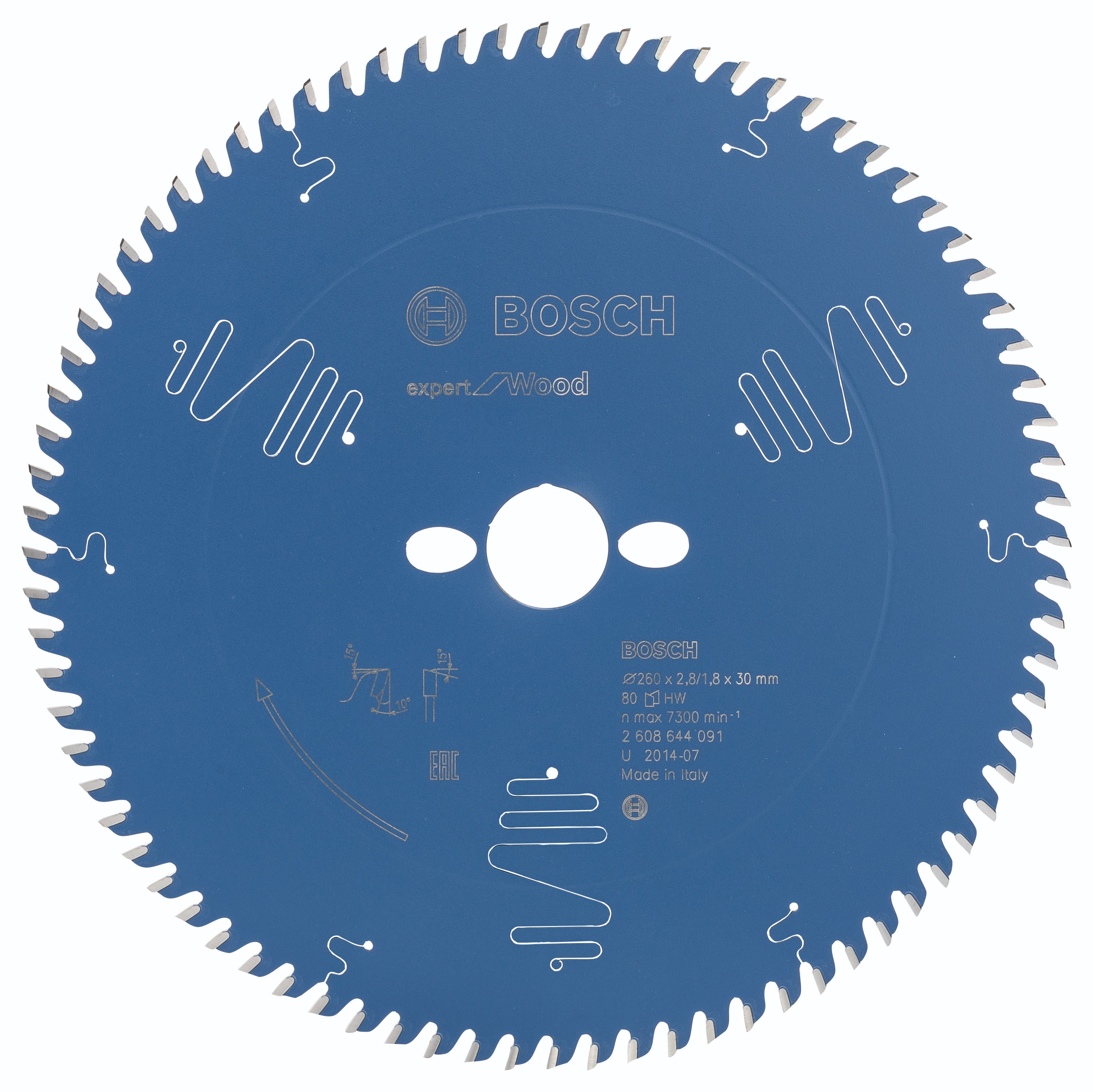 Bosch Expert for Wood Cirkelsågklinga 254x2.4x30mm, 32T