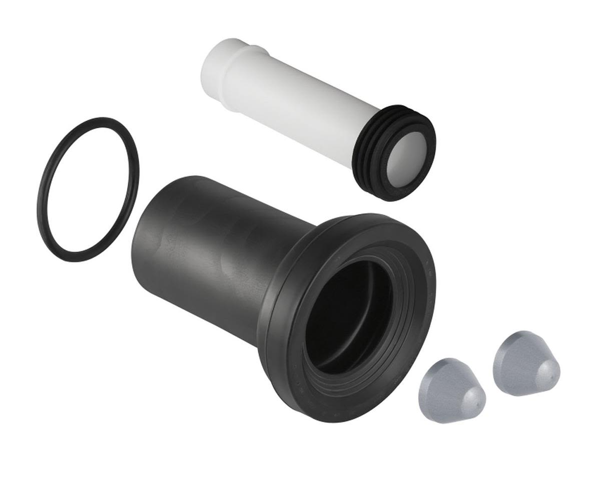 Geberit 152.404.46.1 Anslutningsrör mattförkromad 18,5 cm
