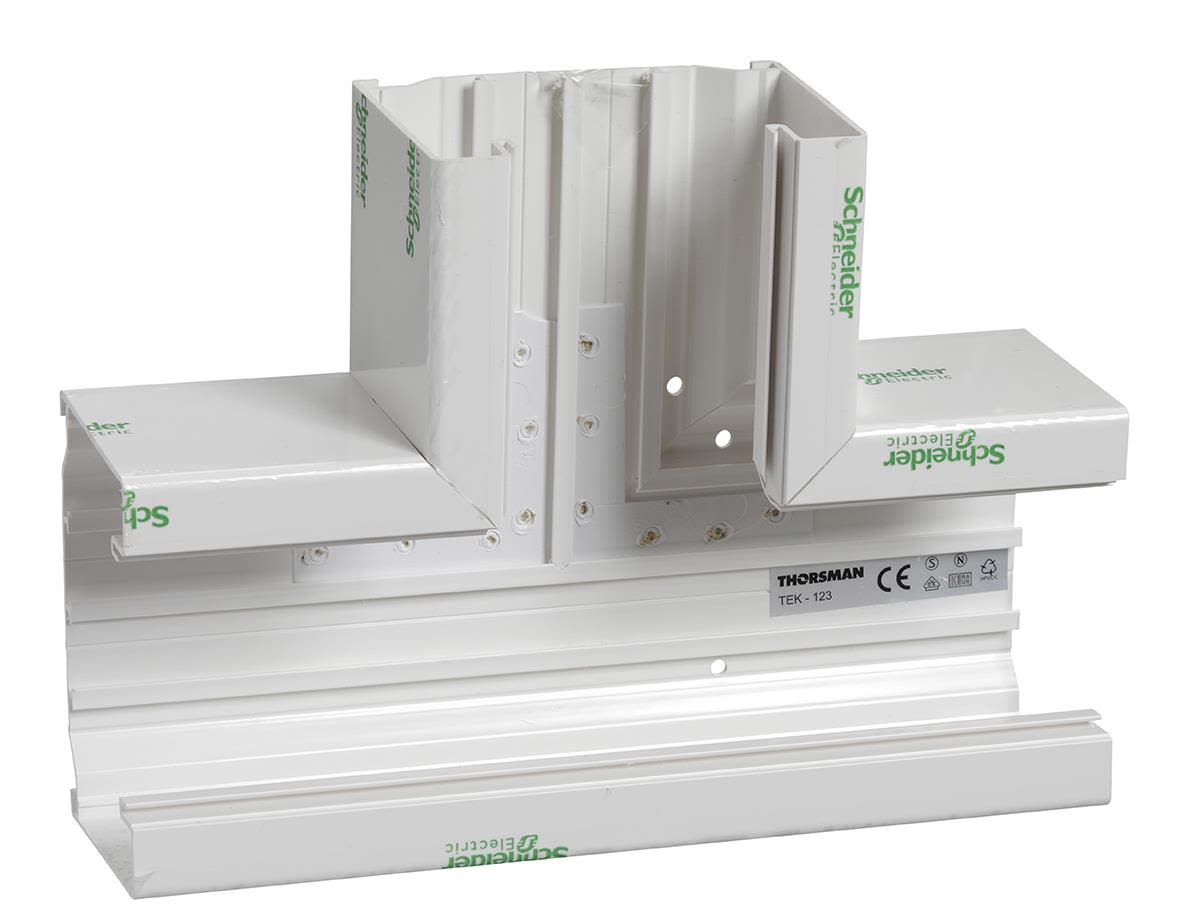 Schneider Electric 5576340 T-stycke 280 x 72 x 200 mm, vit