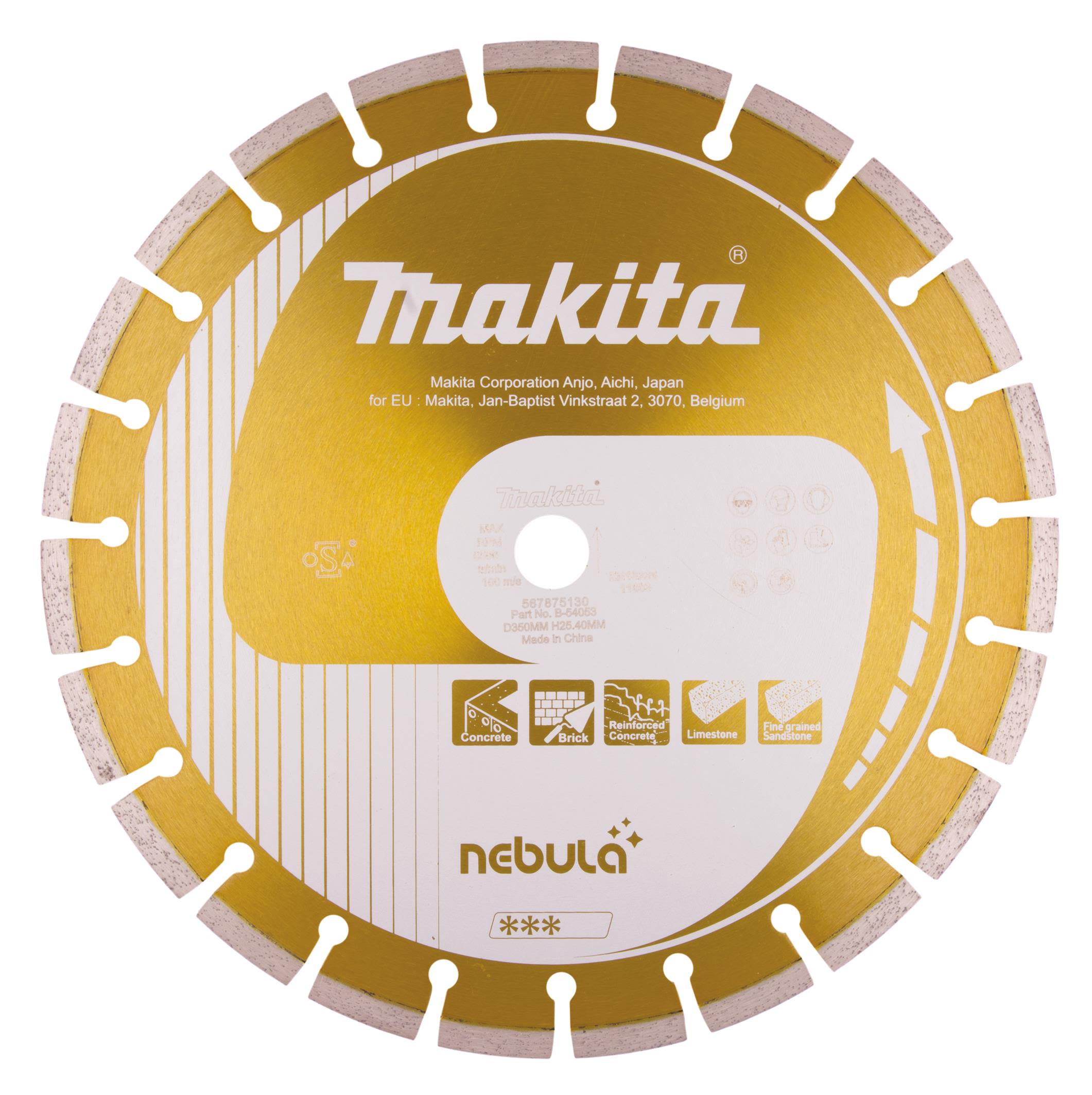 Makita B-54053 Diamantkapskiva 350x25,4/20 mm