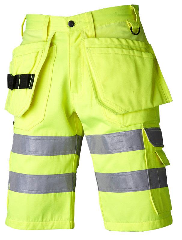 Top Swede 195 Shorts varsel, gul Str. C62