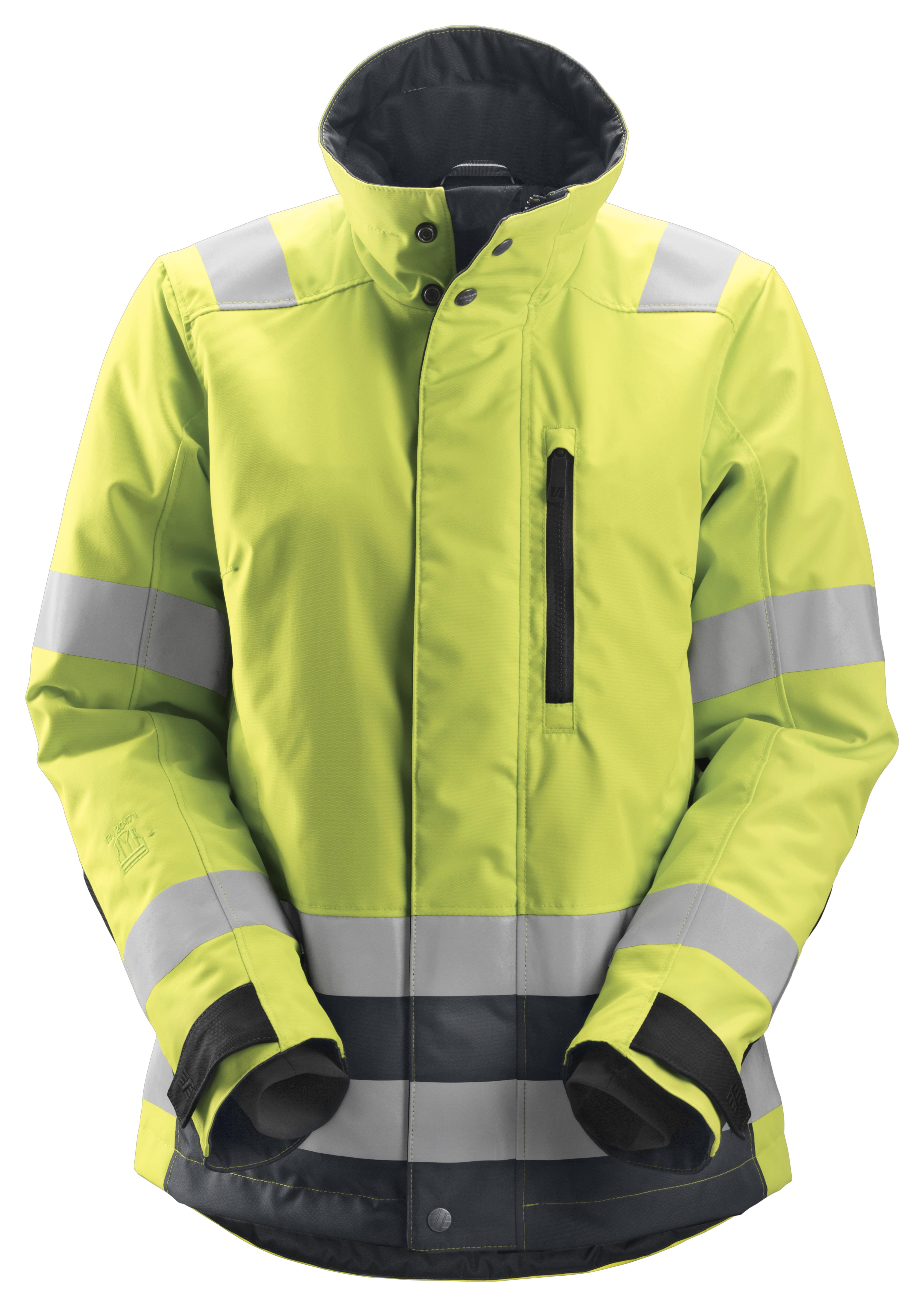 Snickers Workwear 1137 AllroundWork Vinterjakke varsel, gul Varsel, Gul