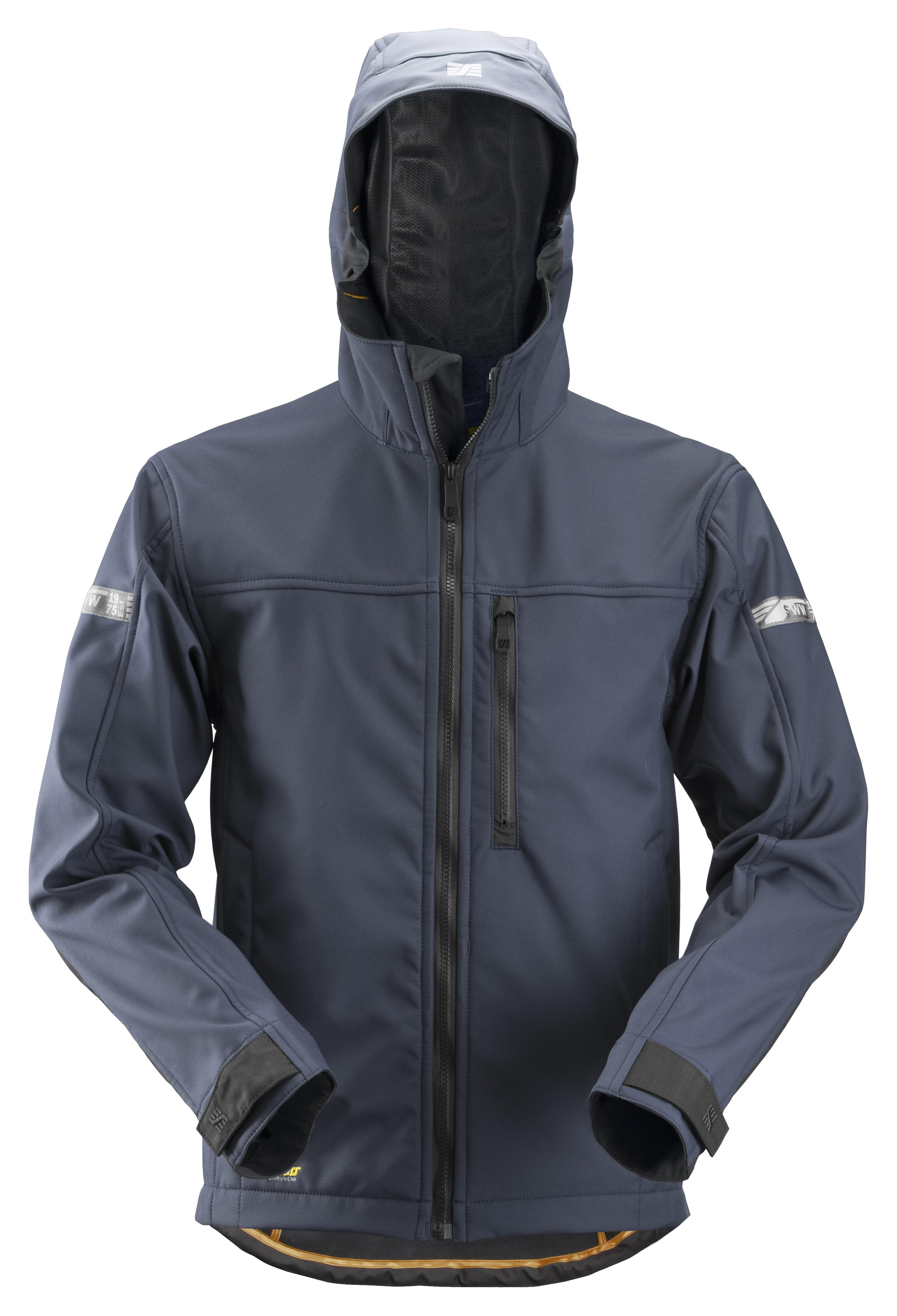 Snickers Workwear 1229 AllroundWork Softshelljakke søværn Marine blå