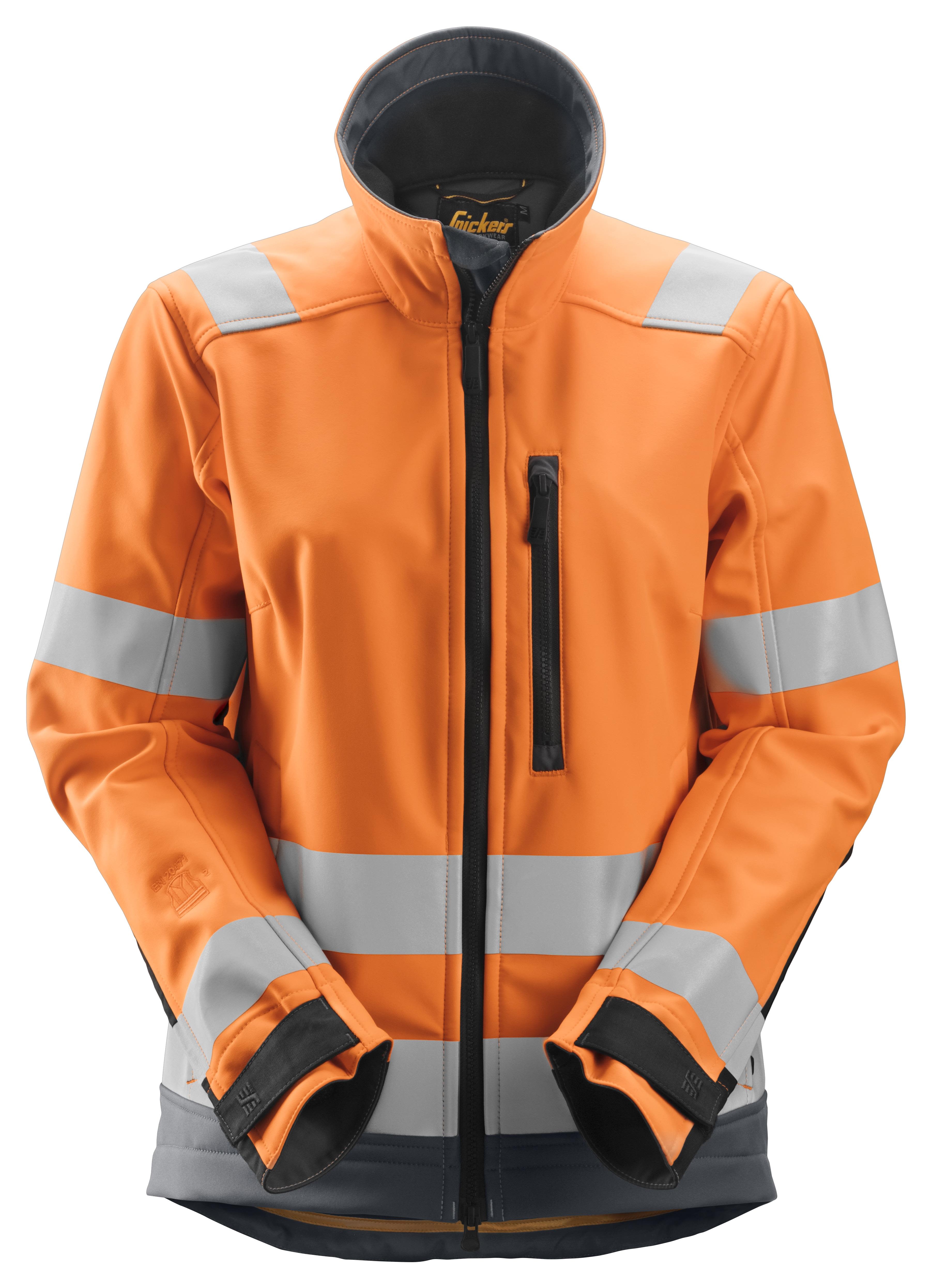 Snickers Workwear 1237 AllroundWork Softshelljakke varsel, oransje Varsel, Oransje