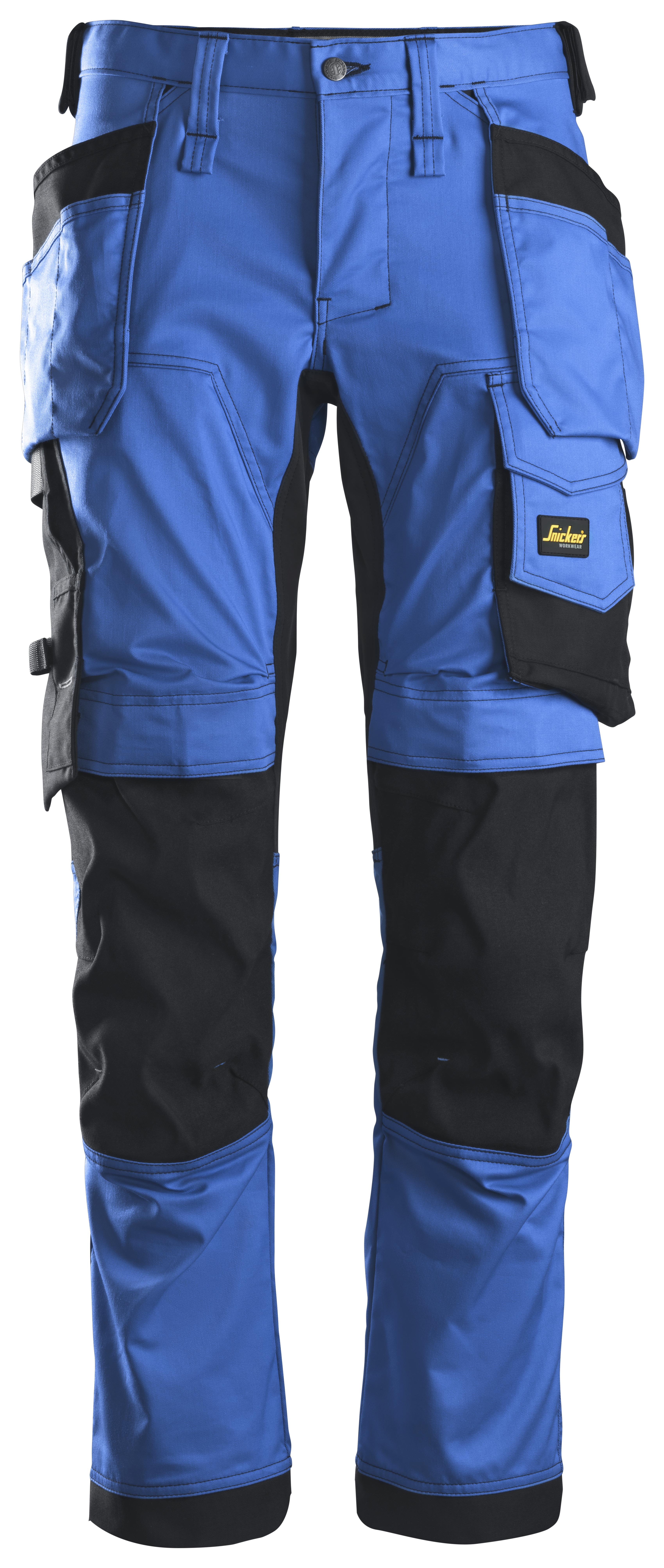 Snickers Workwear 6241 AllroundWork Håndværkerbukser blå, stræk Blå