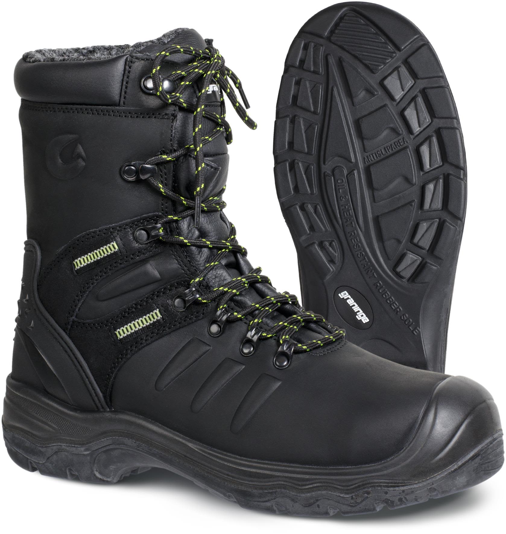 7299 Vernestøvel S3, varmfôret, svart Str. 47