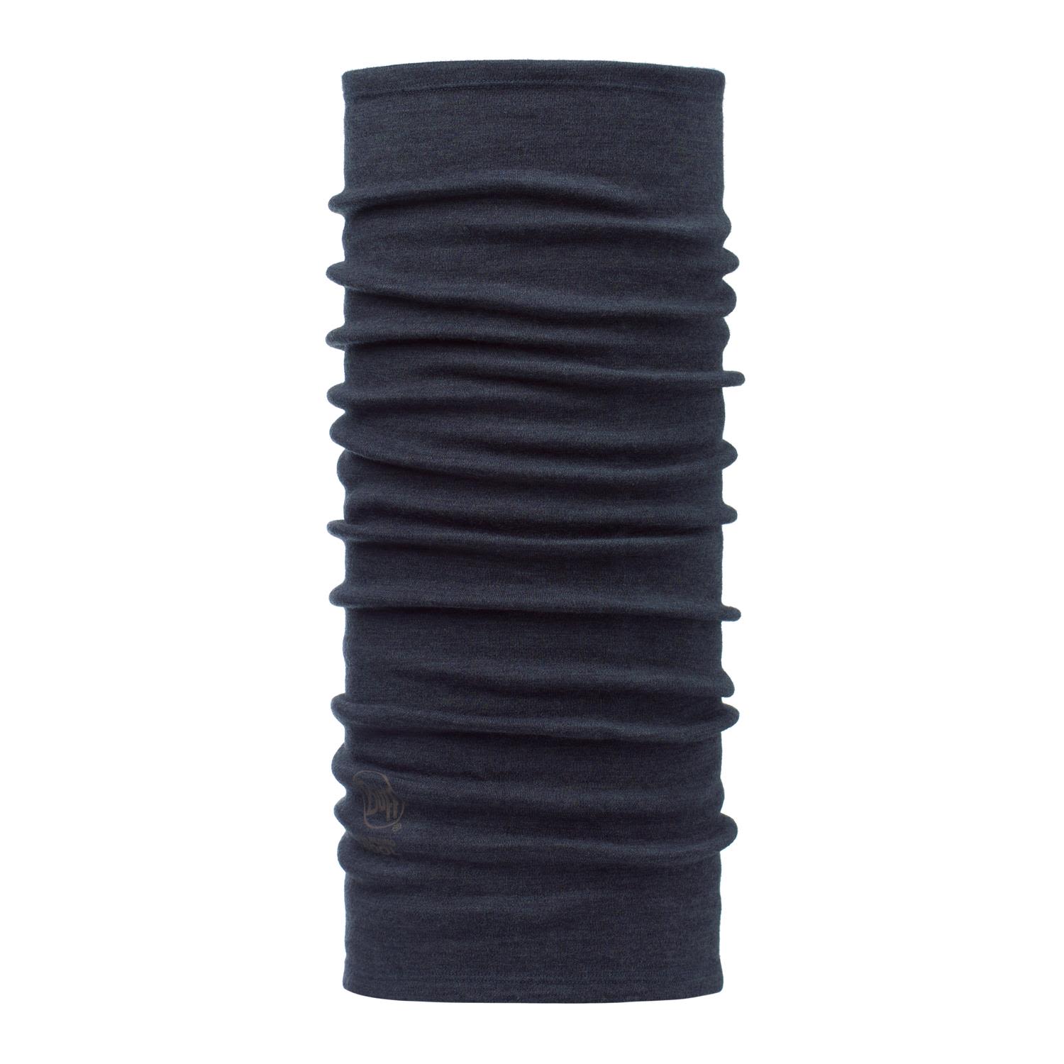 Buff Merino Thermal Halsvarmere Navyblå, merinould