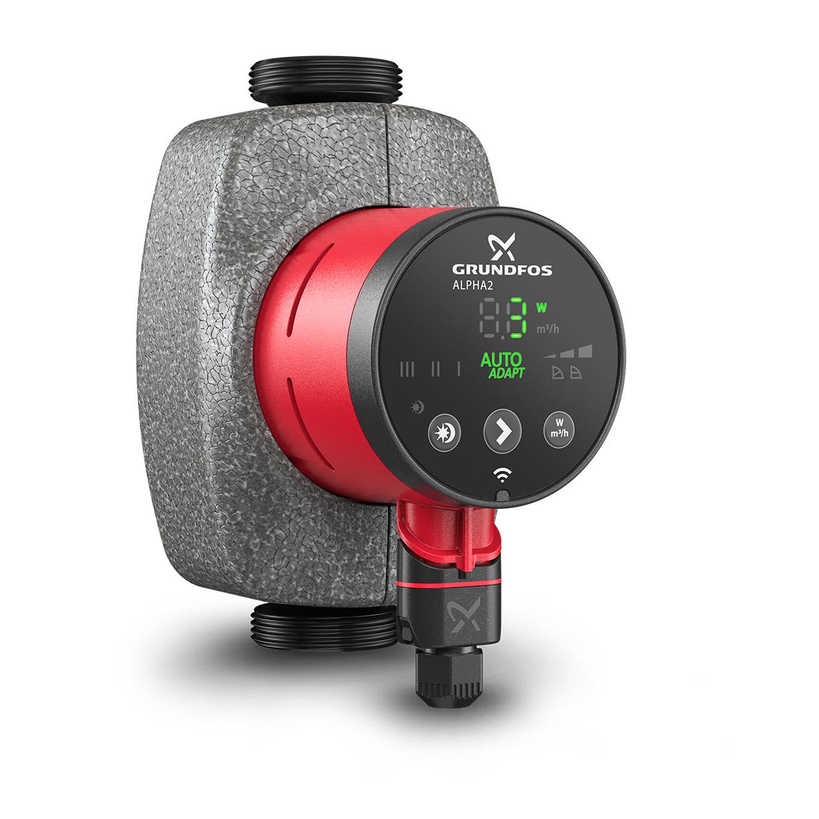 Grundfos ALPHA2 25-40 N 180 Tappvarmvattenpump exklusive kopplingar