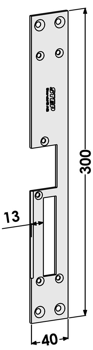 STEP ST185-B Stolpe för Fas och Modul Höger