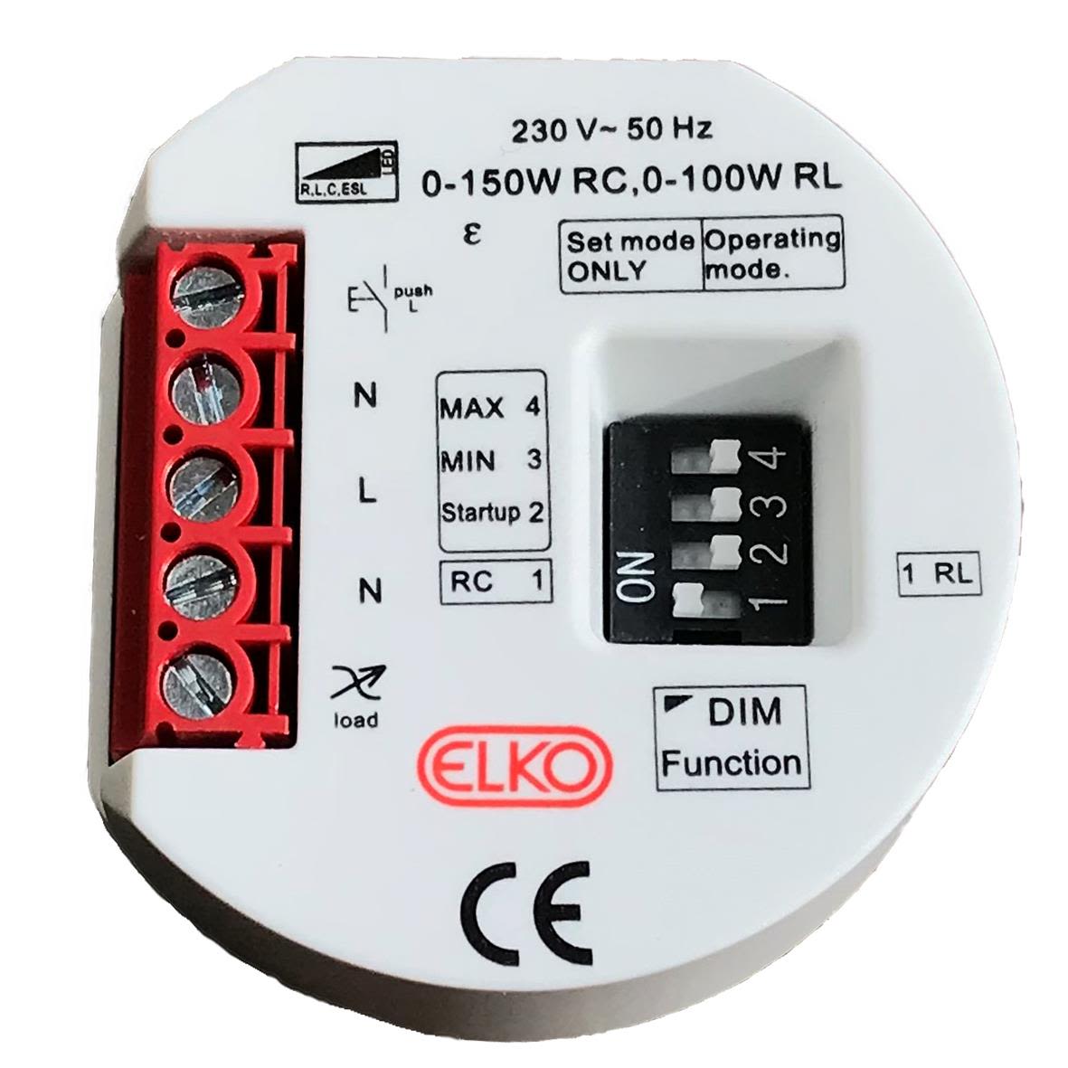 Elko EKO06966 Dimmerpuck 3-tråd, 150W, LED