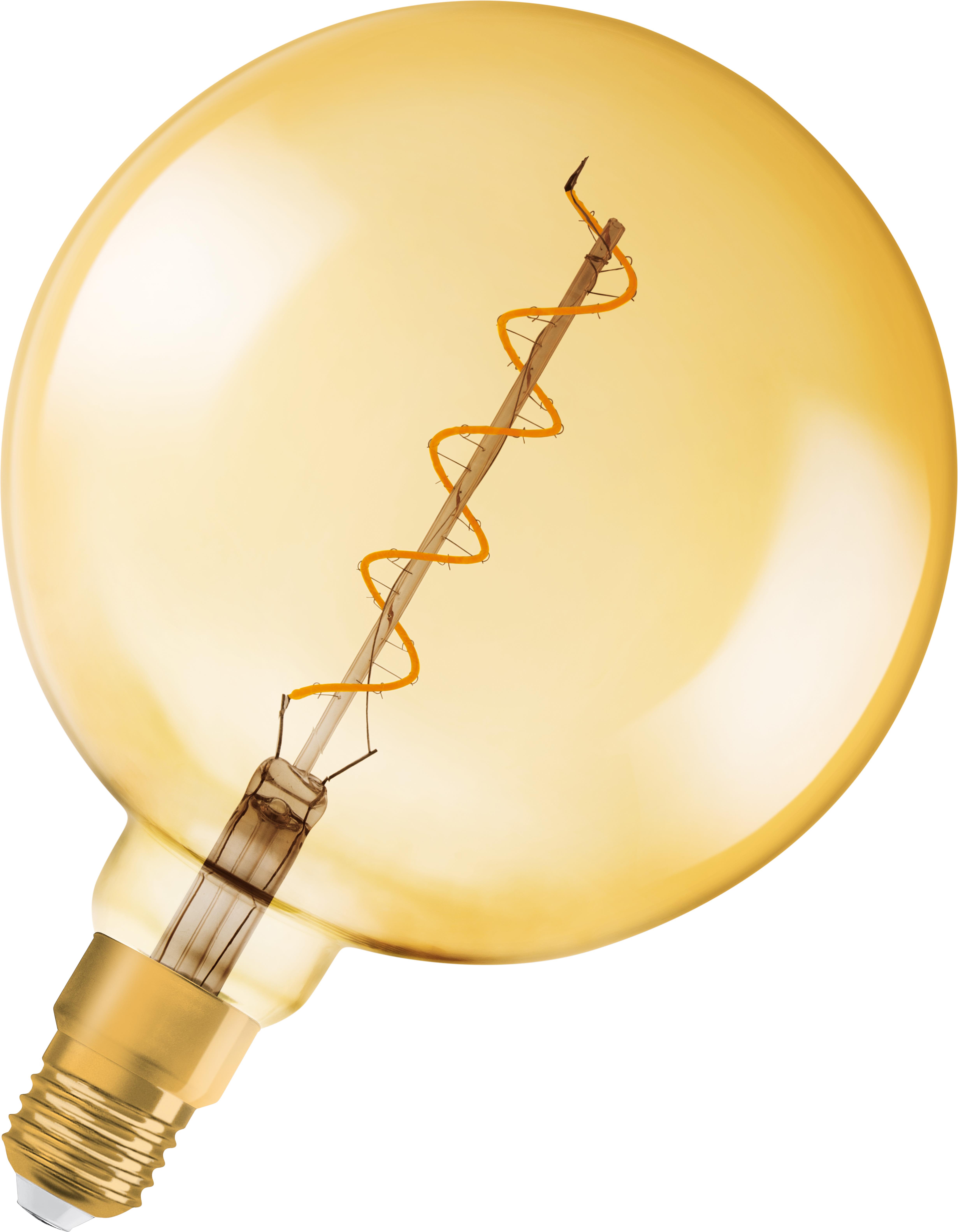 Osram Vintage 1906 LED-lampa 4 W, E27, 2000 K Big globe