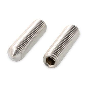 Schäfer & Peters 402743  3 Stoppskrue M3, A4 syrefast, ISO 4027 M3 x 3 mm, 500-pakning
