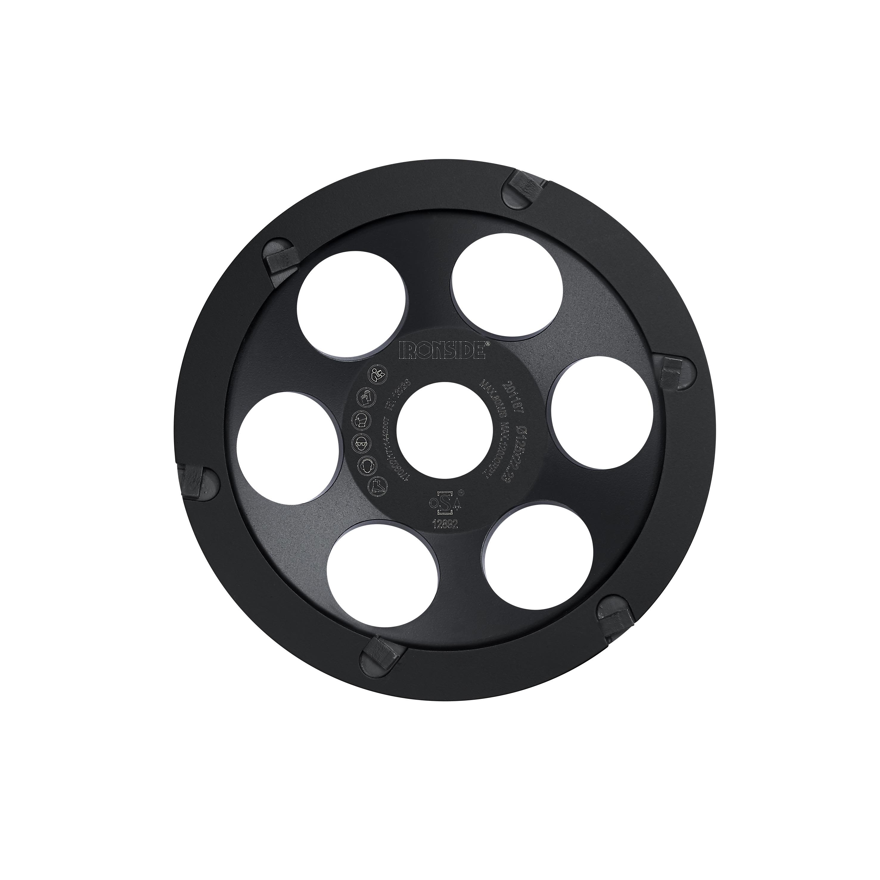 Ironside 201187 Diamantkapskiva 125x22,23 mm, mjuka material