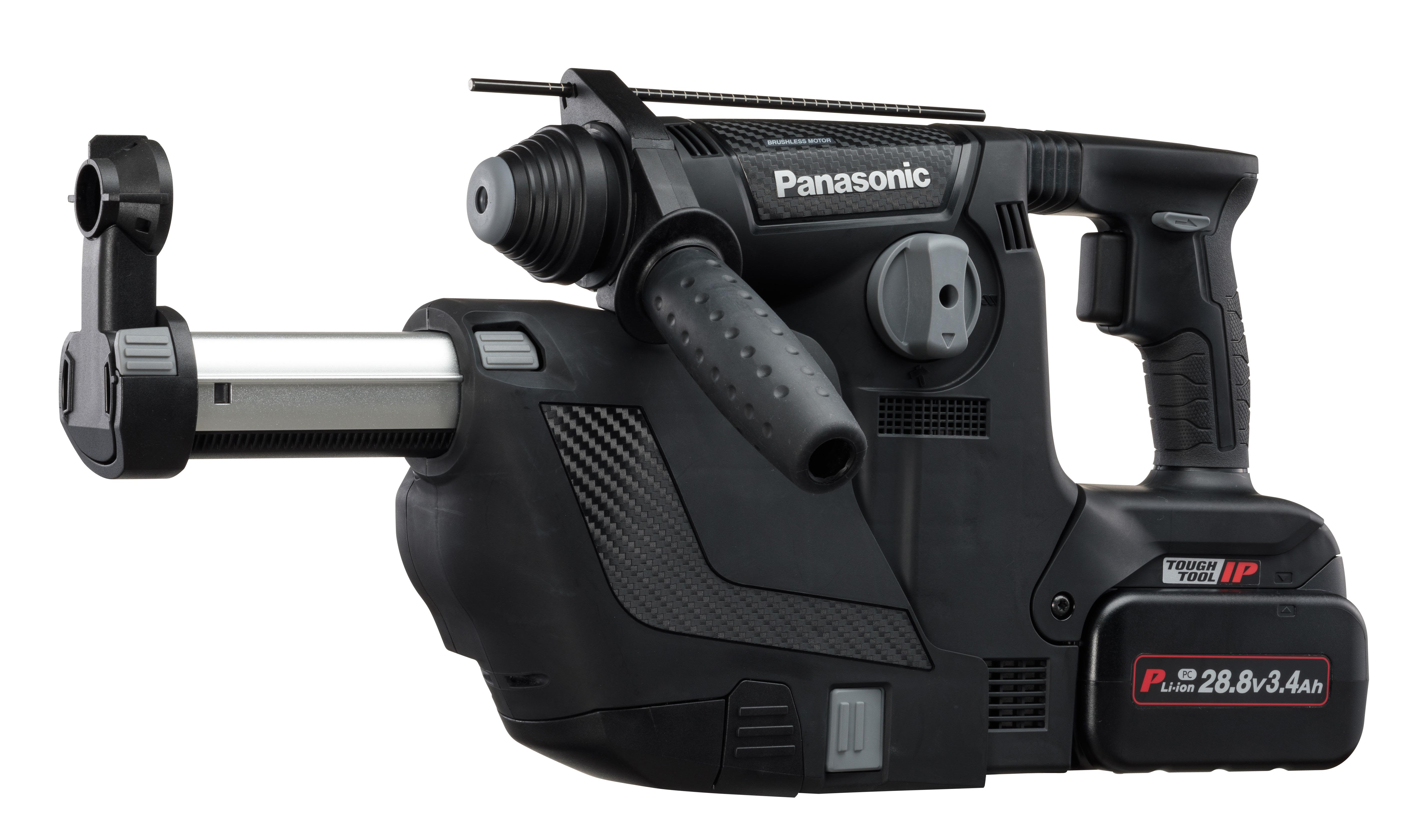 Panasonic EY7881PC2V32 Borrhammare med batteri och laddare