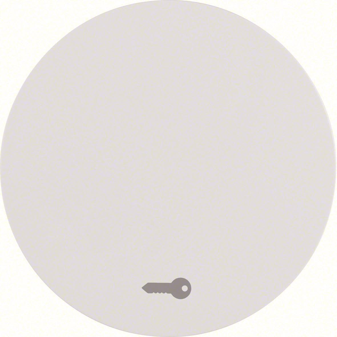 Hager 16202059 Vippa för R.1 och R.3, vit Enkel vippa, symbol 