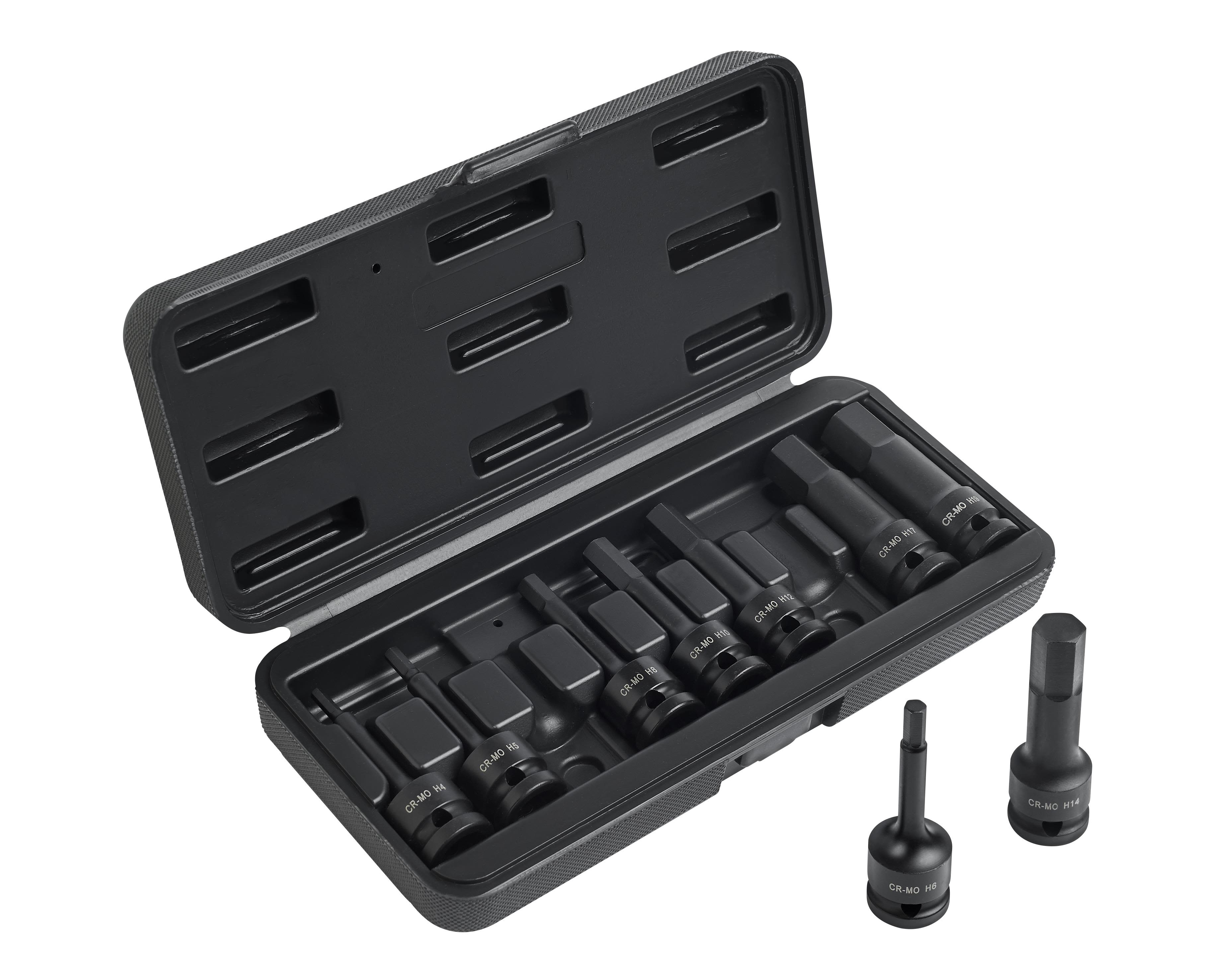 Ironside 102203 Kraftbitshylssats 9 delar, insex