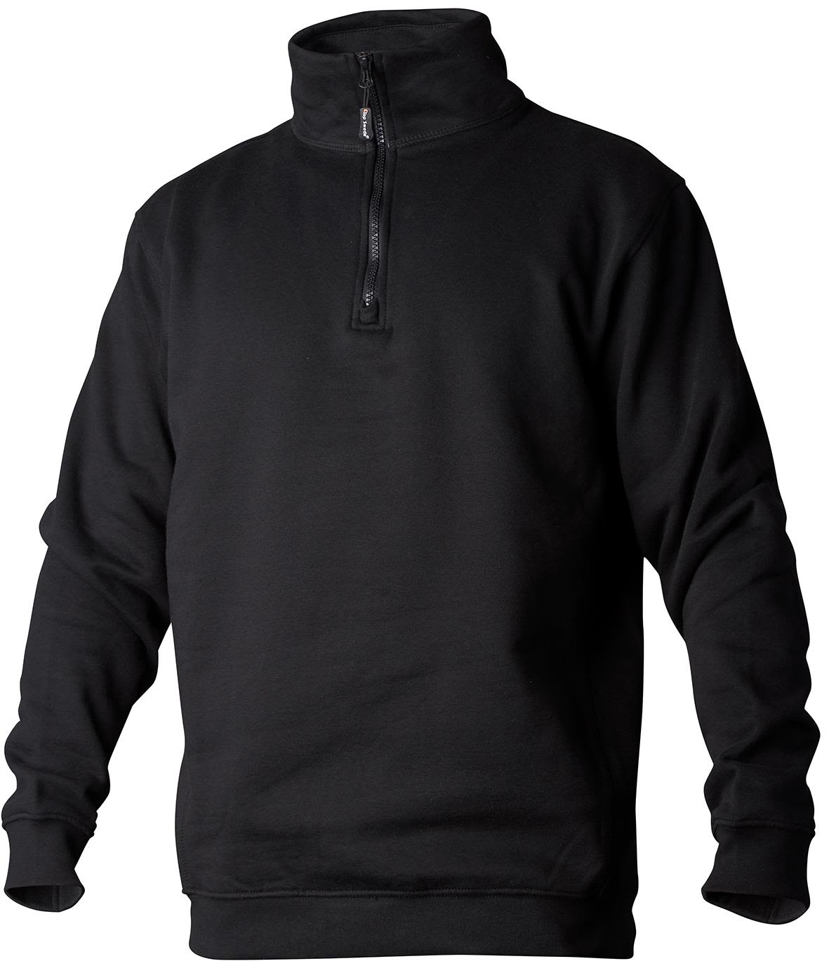 Top Swede 149 Tröja svart, kort dragkedja XL