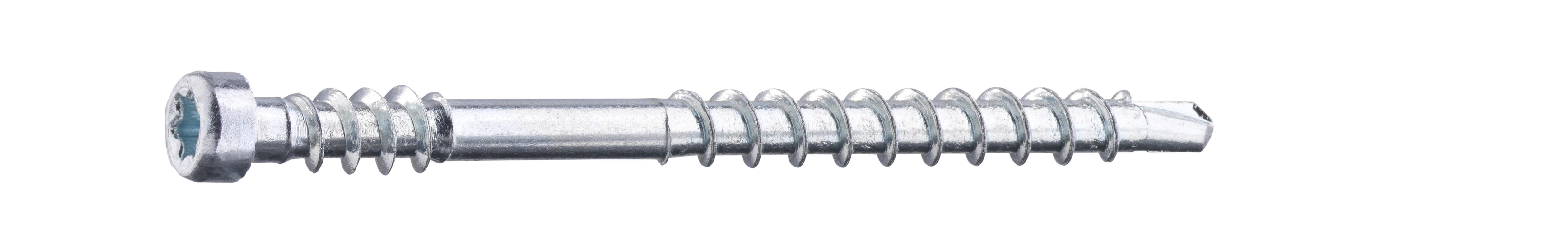 Grabber LTX48Z200 Listskrue med bits 3,3 x 48 mm 200-pakning Sink