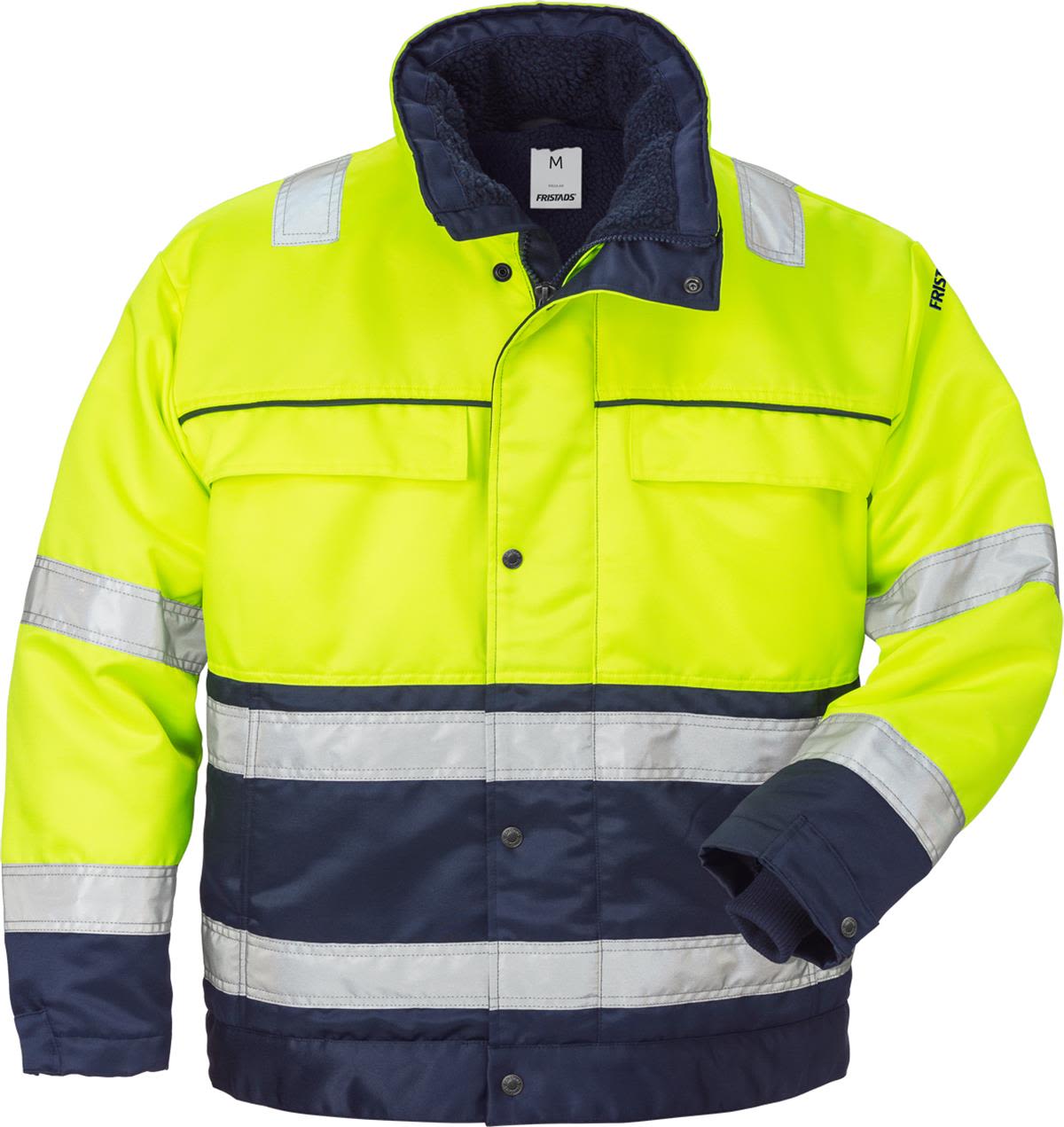 HI-VIS PILOTJAKKE GUL/MARI 2XL