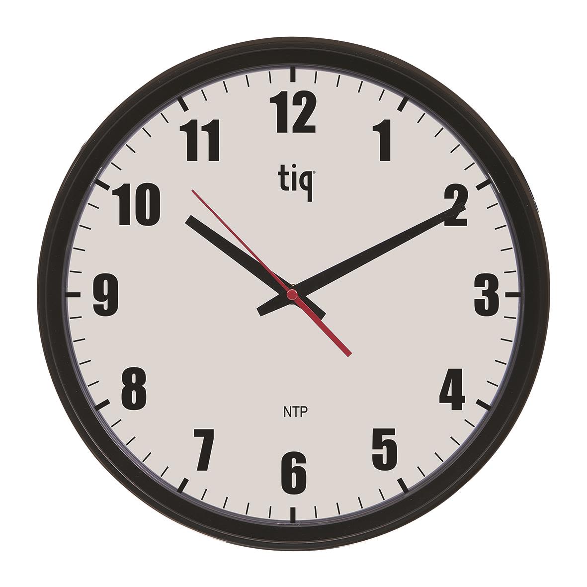 Tiq F6265R7NTP Väggur 5 V, akrylglas Vit