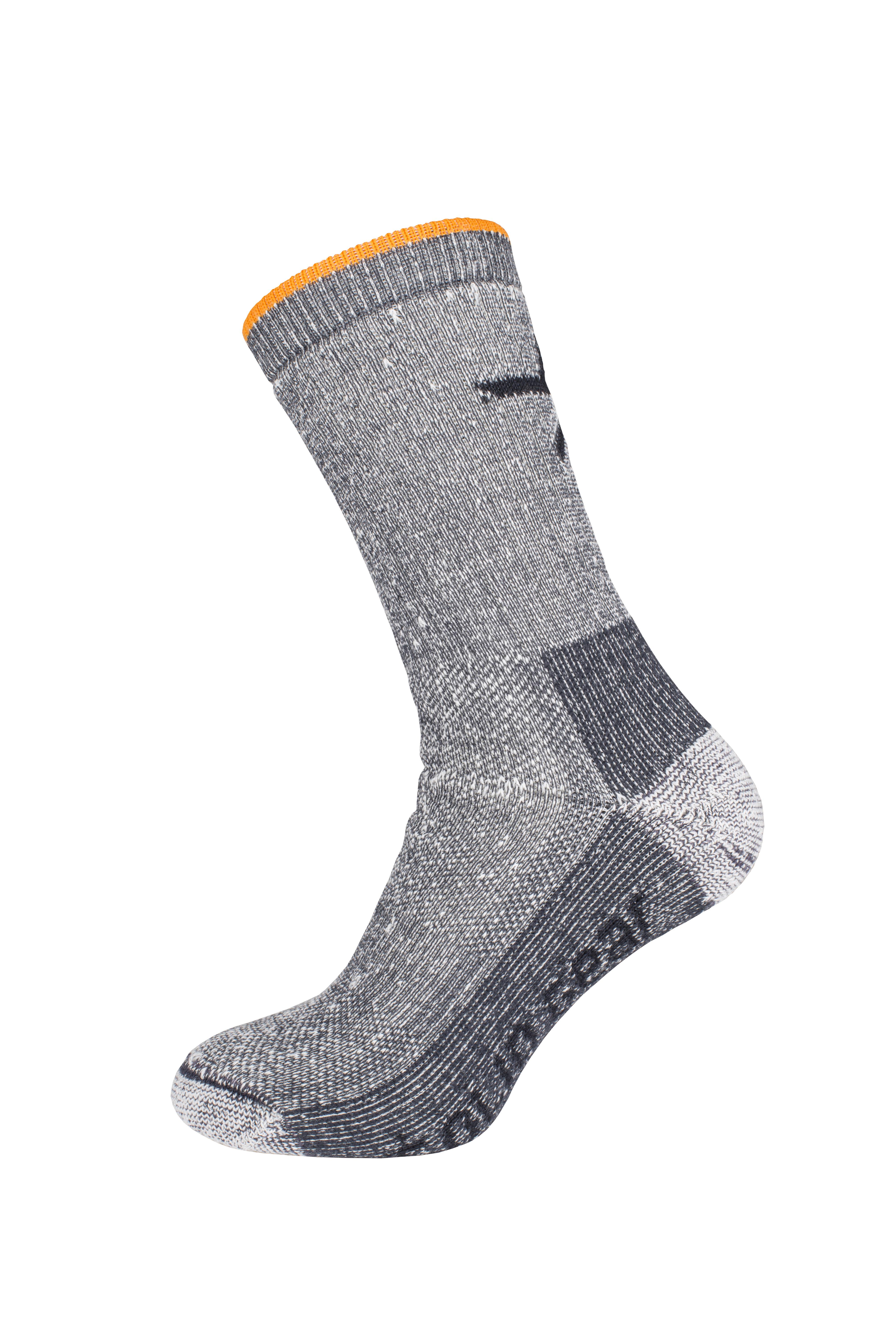 Solid Gear Heavy Thermo Winter Strømpe grå, merinould 43-46