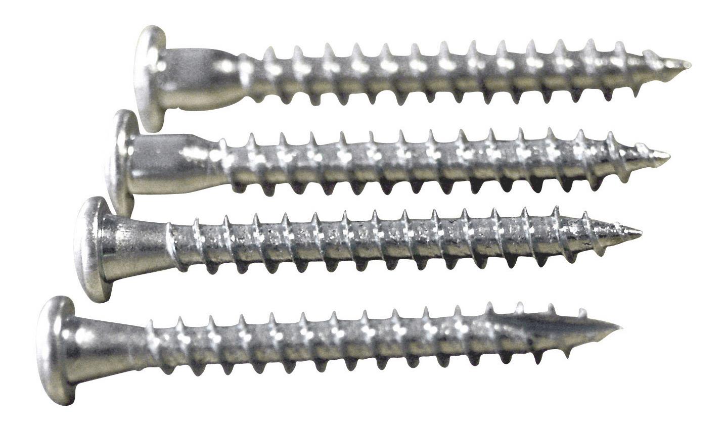 Joma 5965043 Ankerskrue 5 x 40 mm, rustfri A2, EN 1.4301, 250-pakning