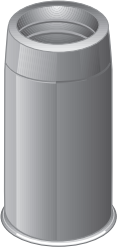 Ejot 98107 Blindnagelmutter 250-pakning, SS UKO20 M4 98105 M5