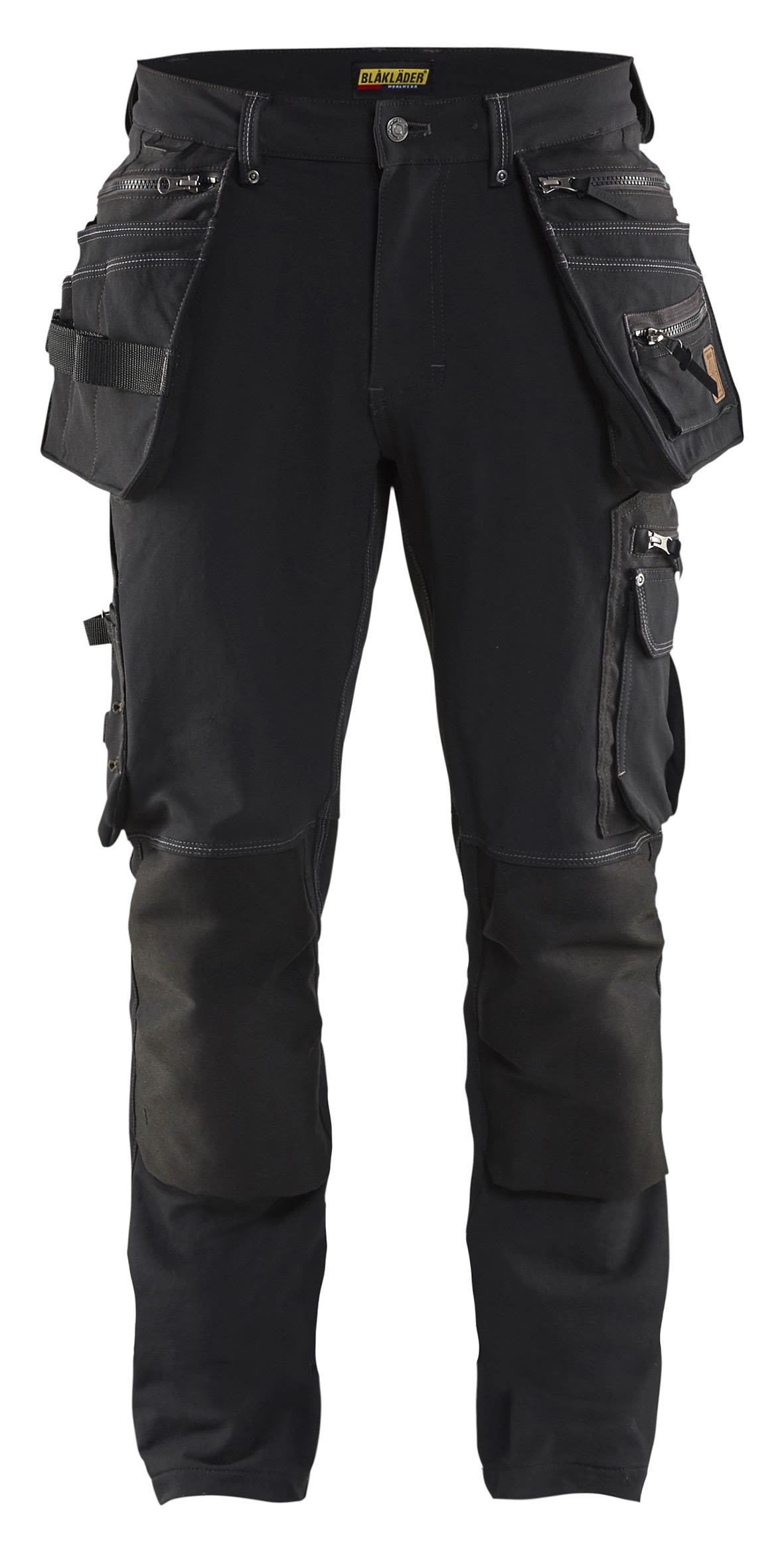 Håndverkerbukse svart D116