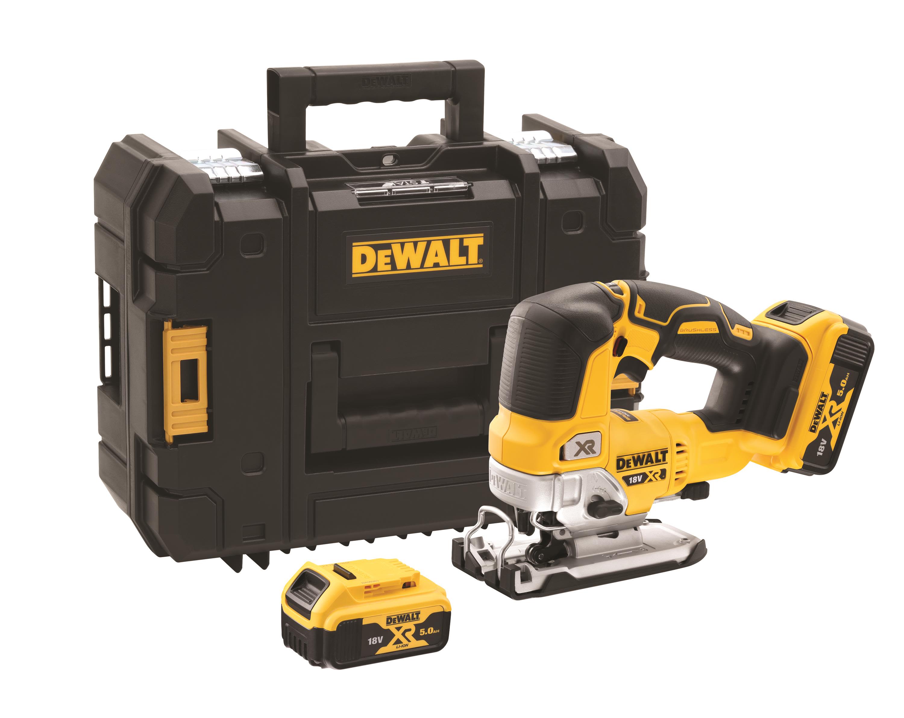 Dewalt DCS334P2-QW Sticksåg med batteri och laddare